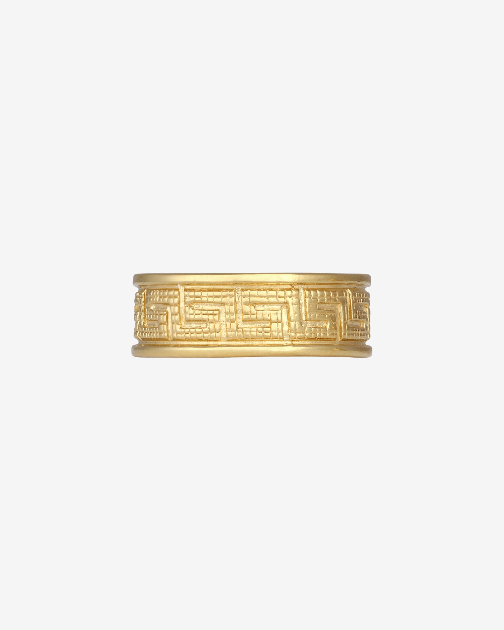 Meander Ring Gold Vermeil