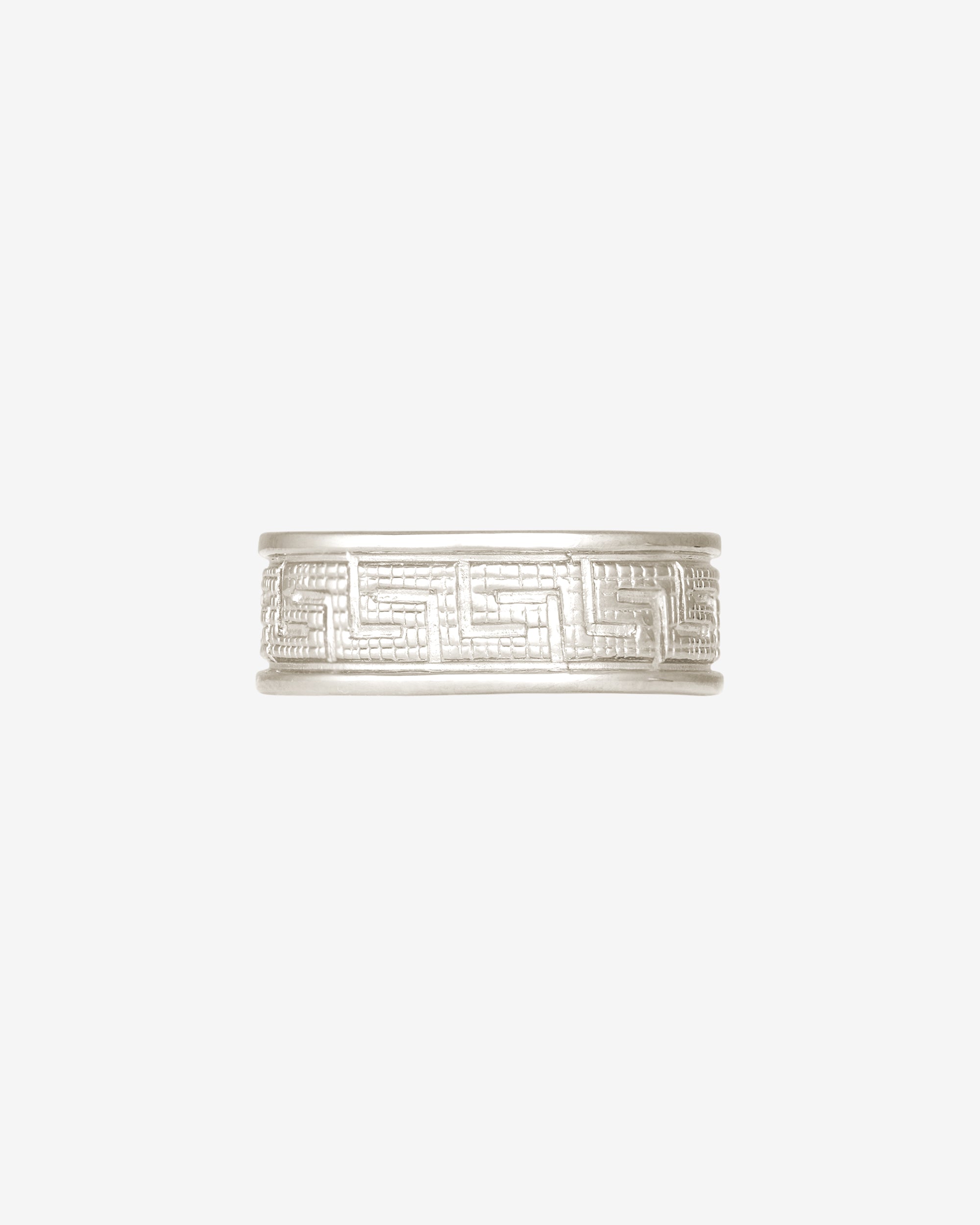 Meander Ring Silver