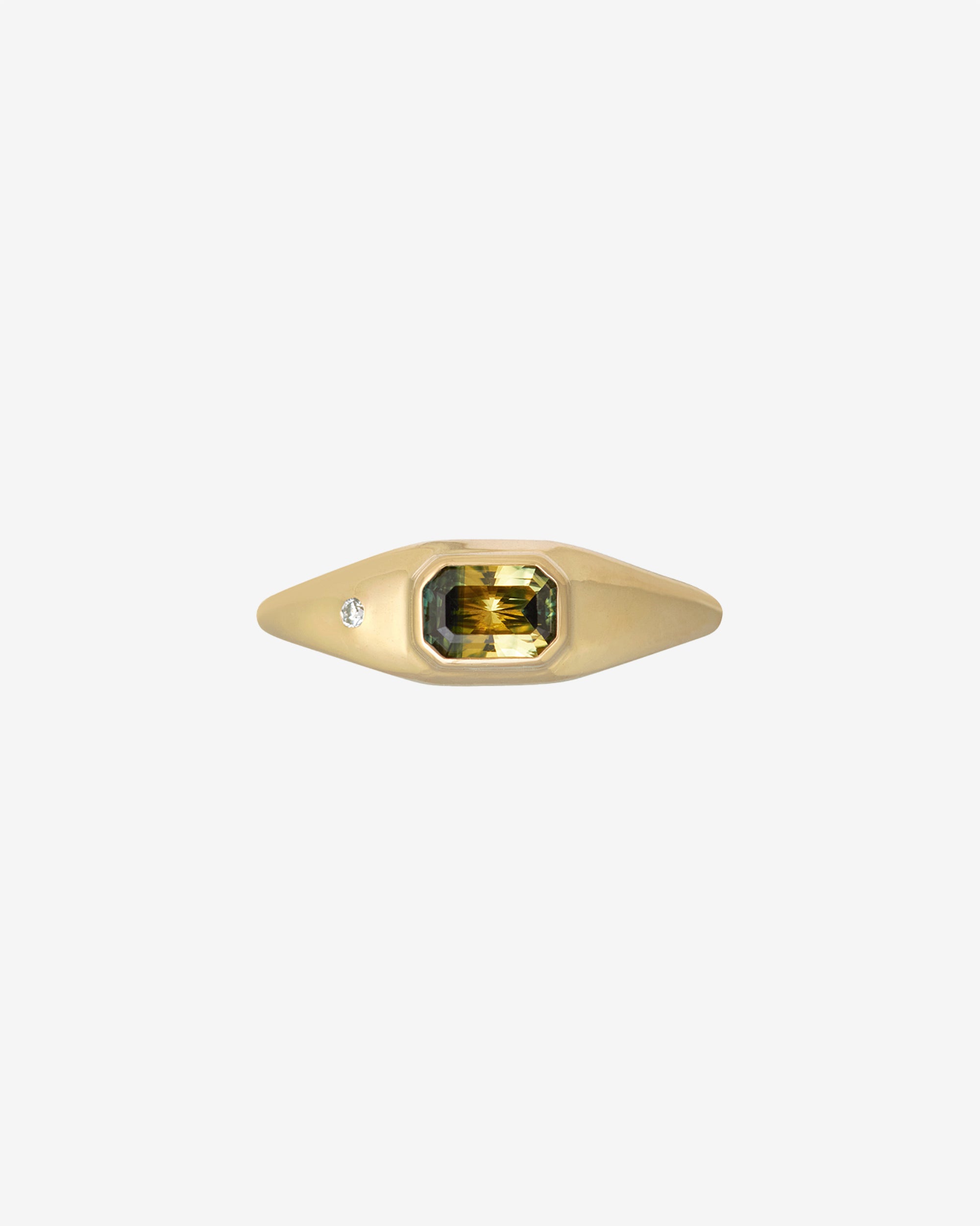 Min Ring Barion Parti Sapphire Solid Gold