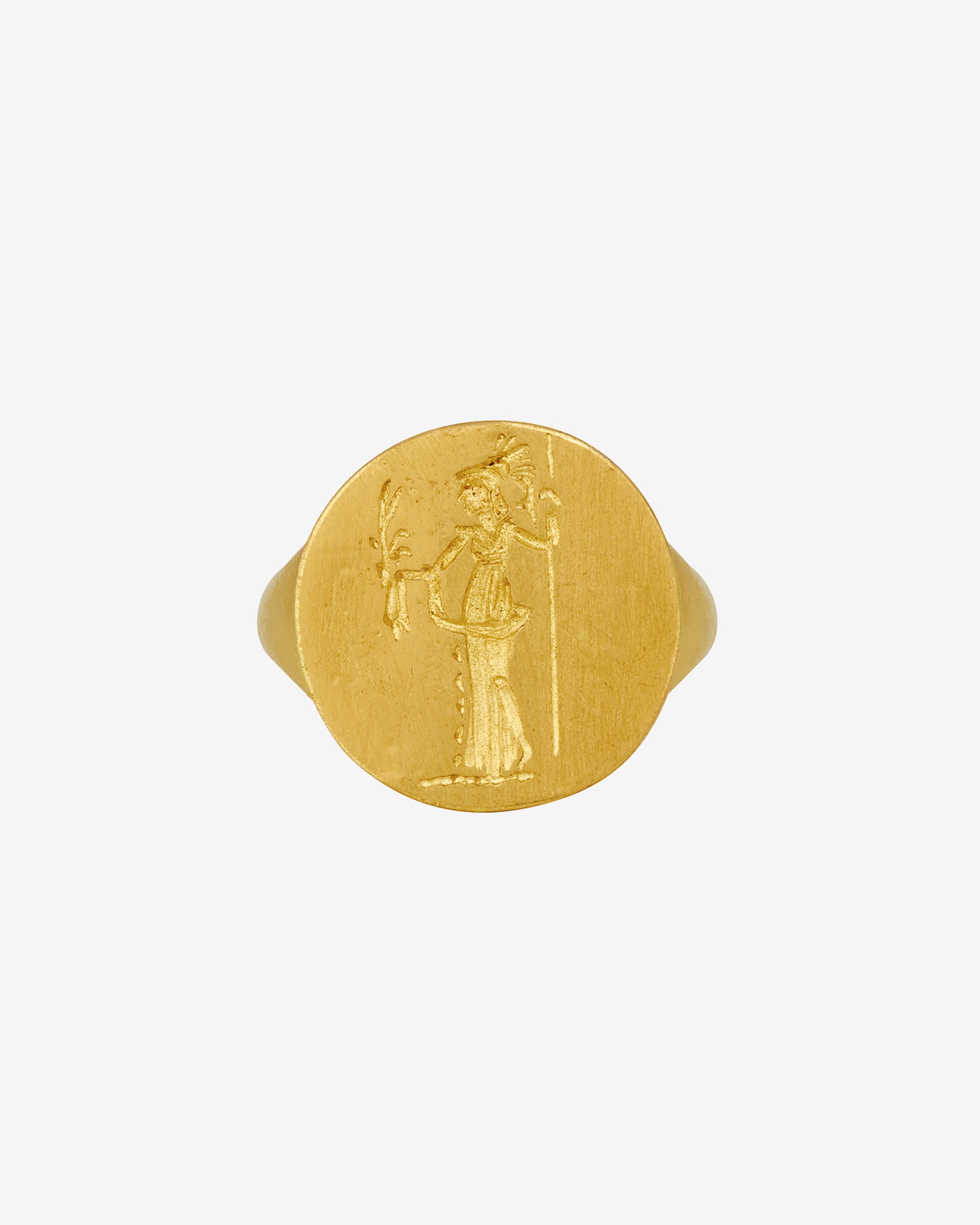 Heritage Ring Minerva Solid Gold