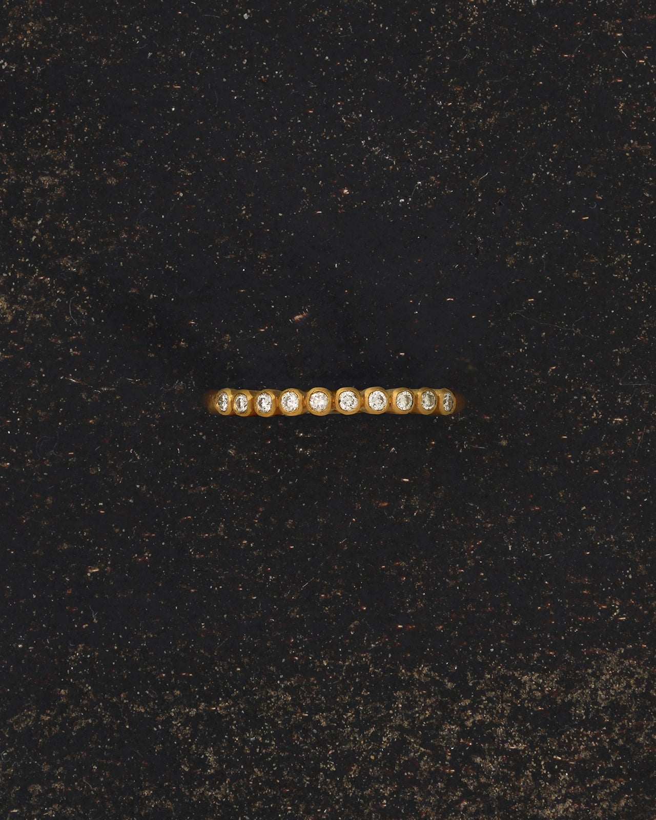 Miri Half Eternity Ring Diamond Solid Gold