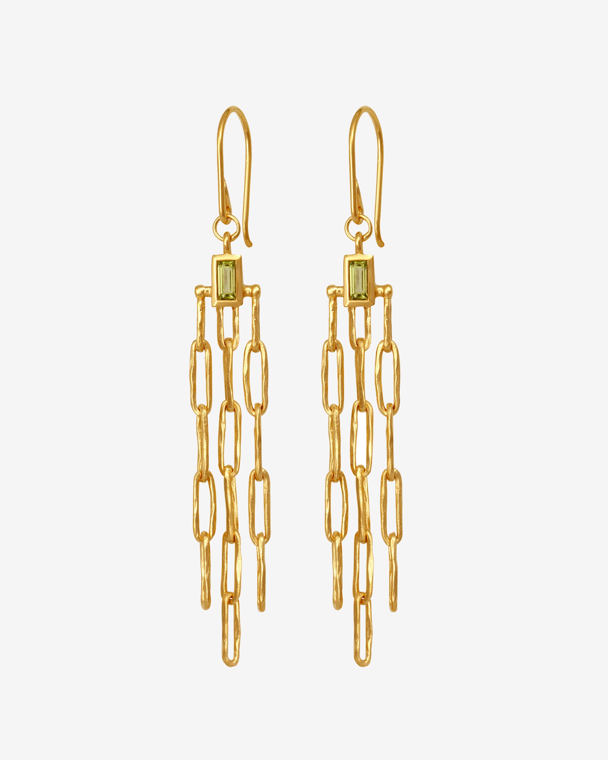 Olea Earrings Gold Vermeil