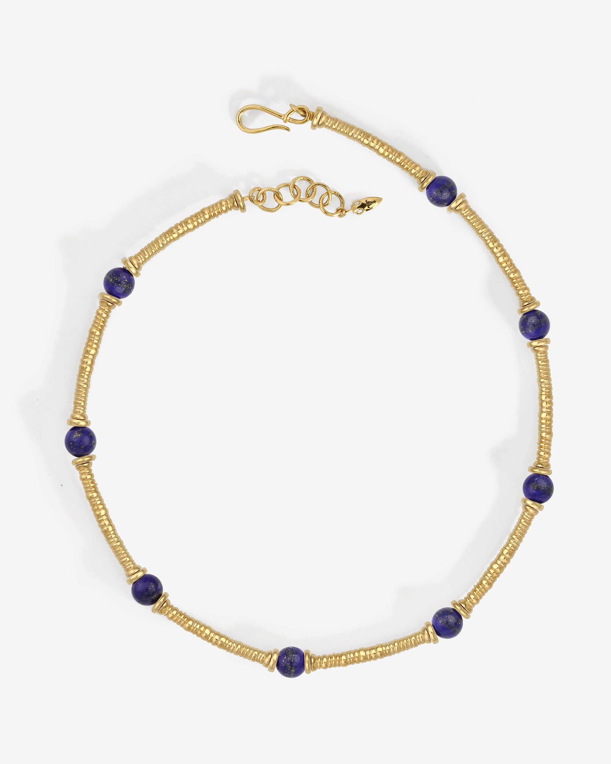 Olympia Necklace Lapis Gold Vermeil