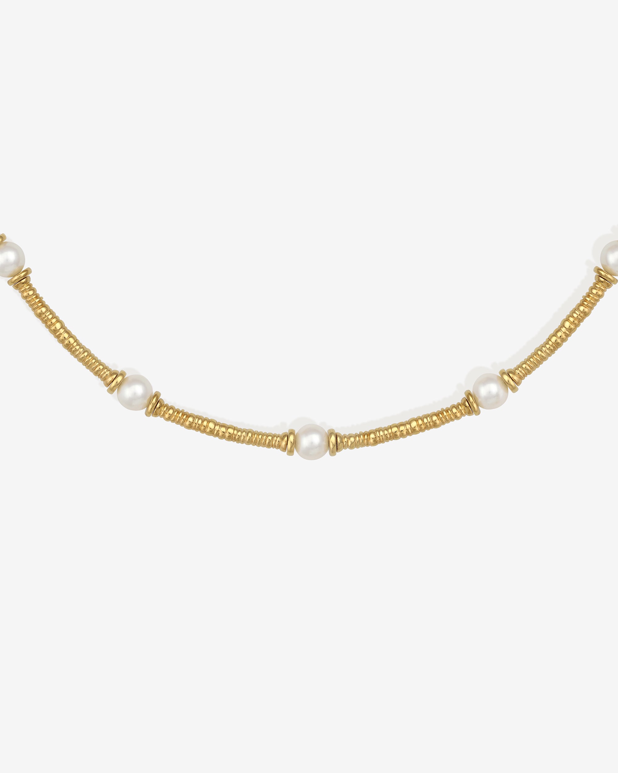 Olympia Necklace Pearl Gold Vermeil