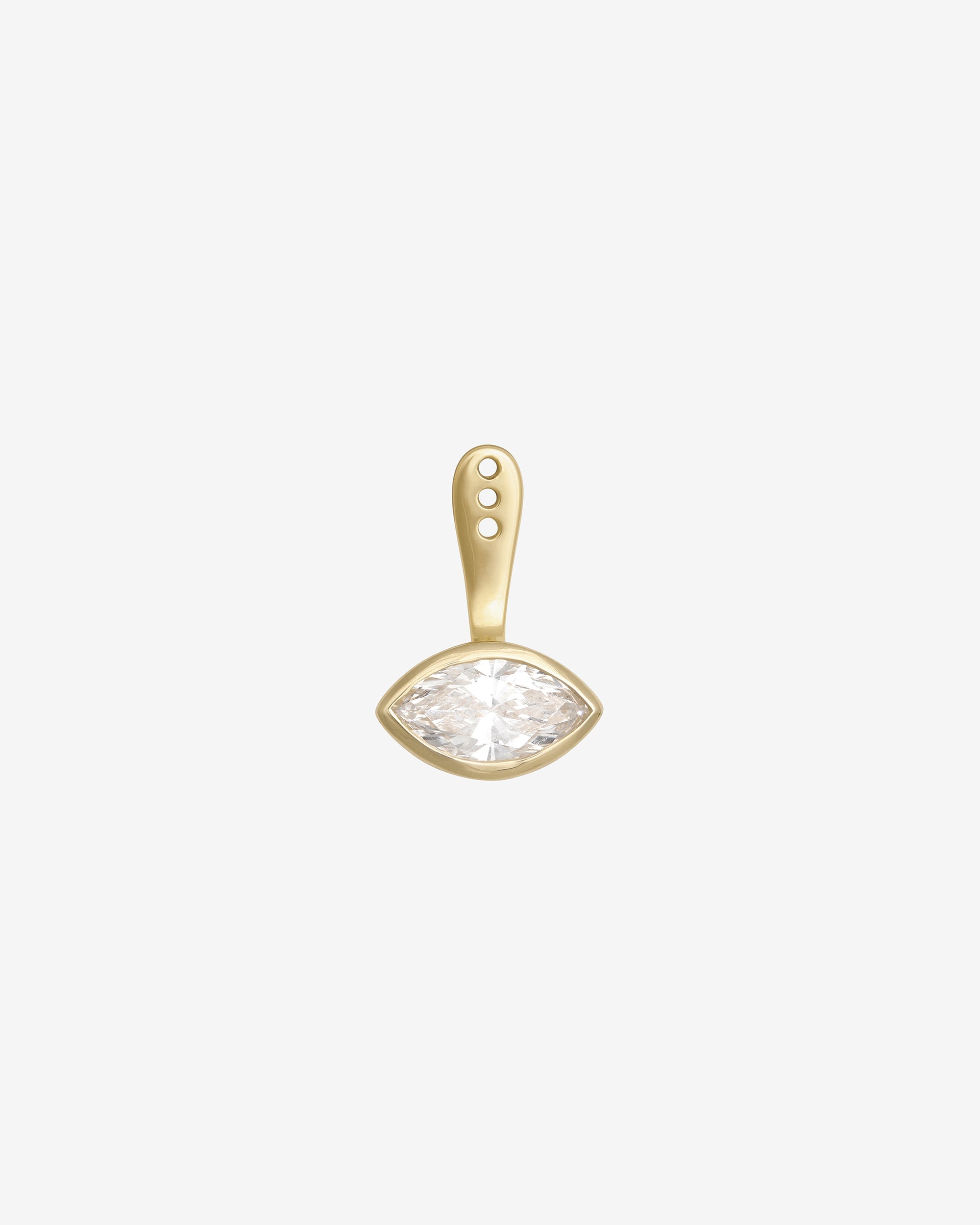Orbit Marqusie Diamond Ear Jacket Solid Gold