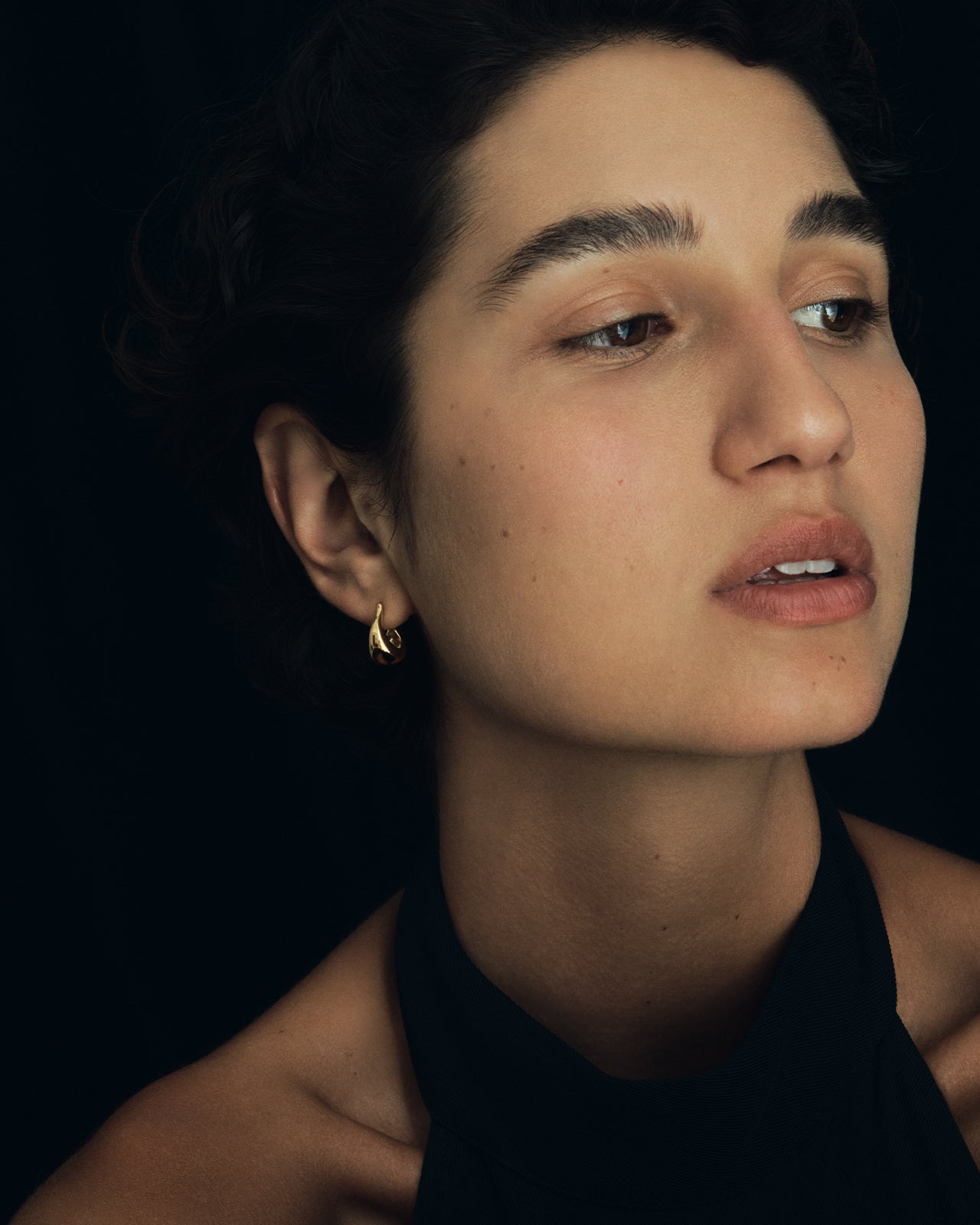 Poppy Earrings Gold Vermeil