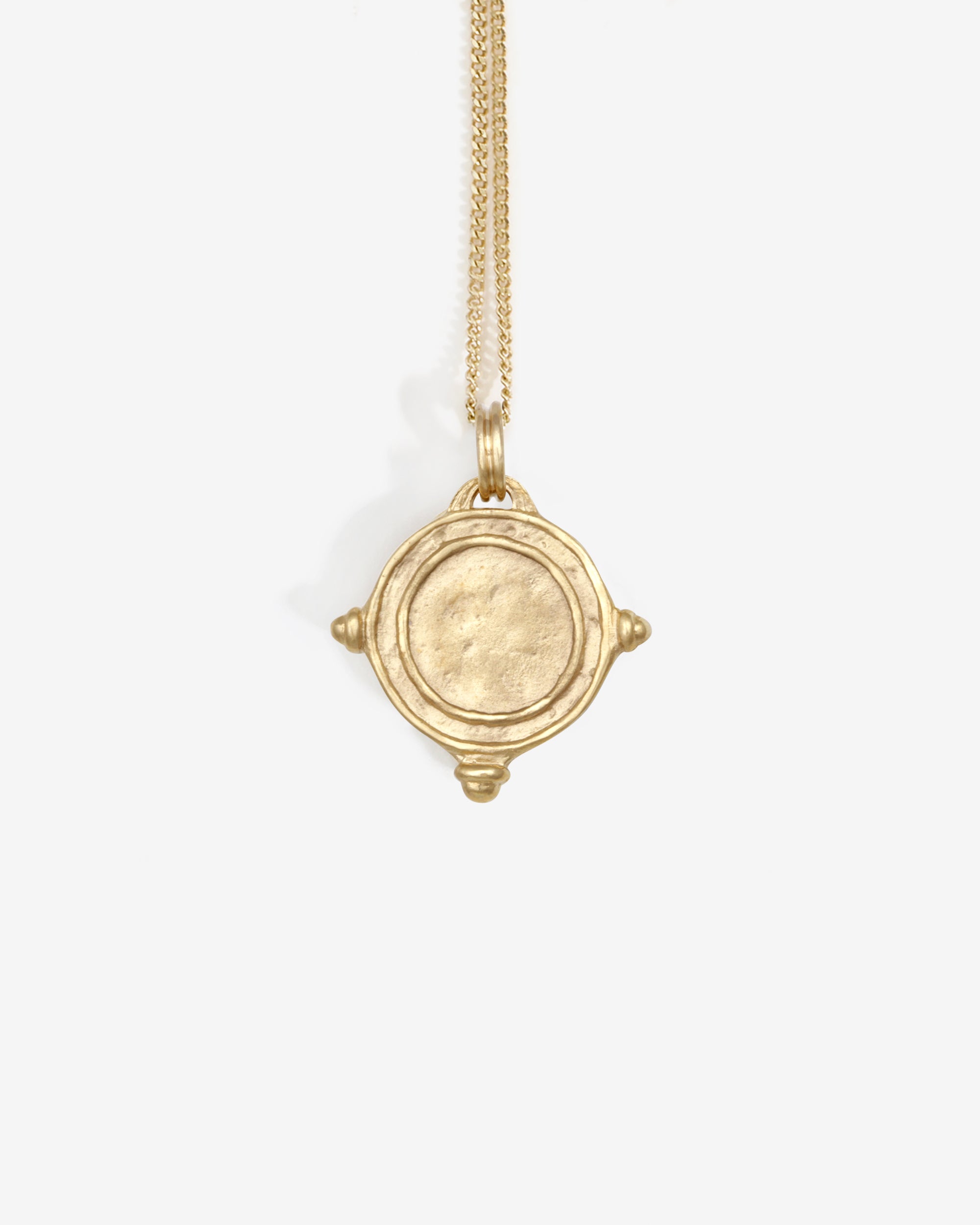 Petra Coin Necklace Solid Gold