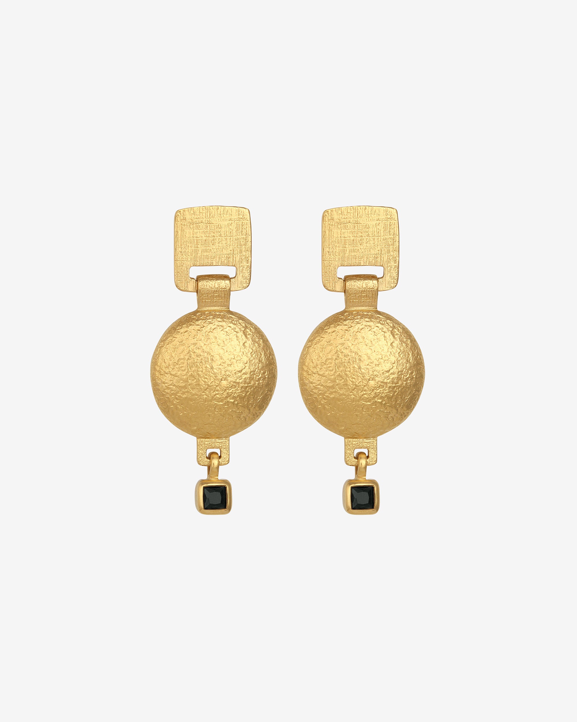 Plato Earrings Gold Vermeil