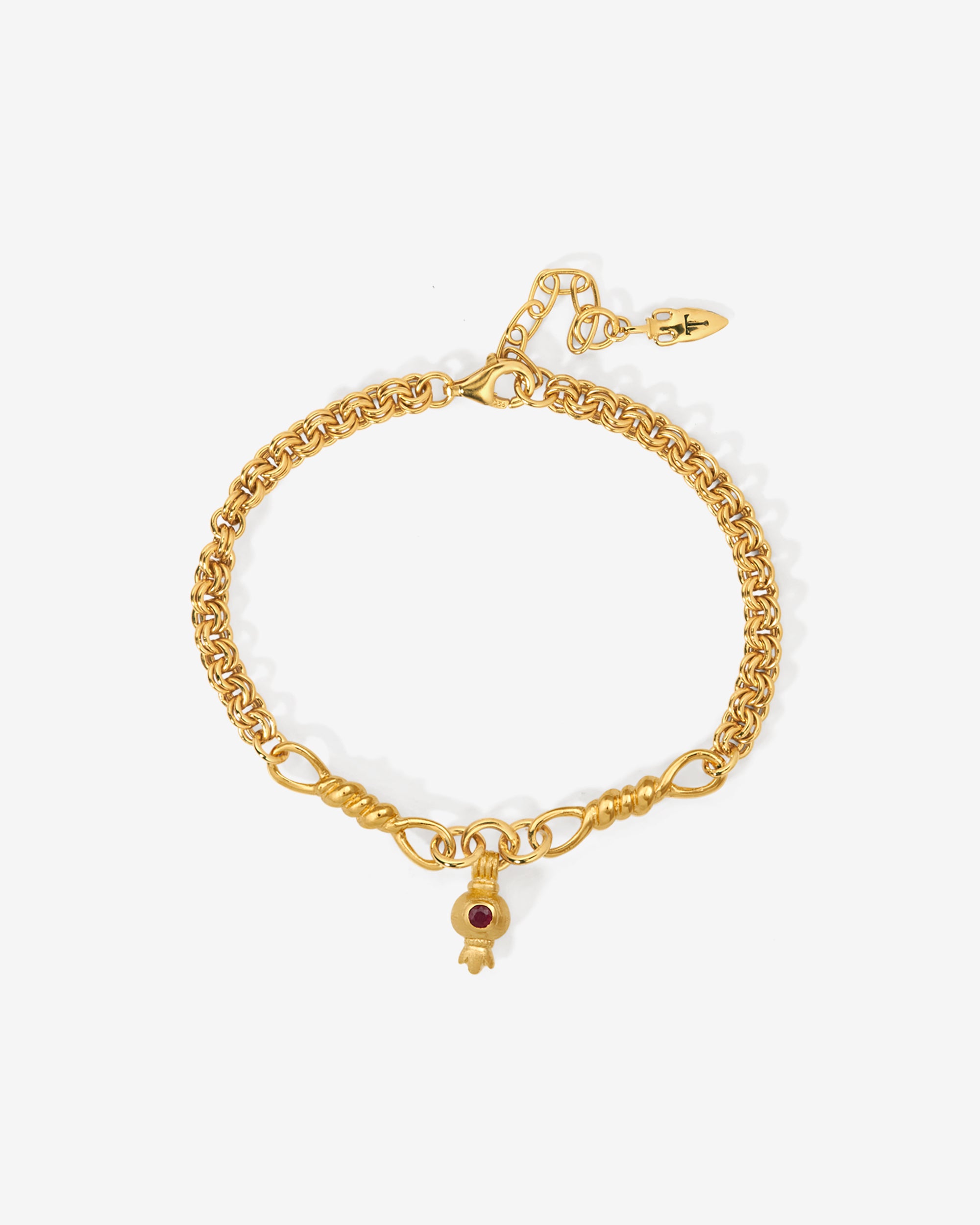 Pomegranate Bracelet Gold Vermeil