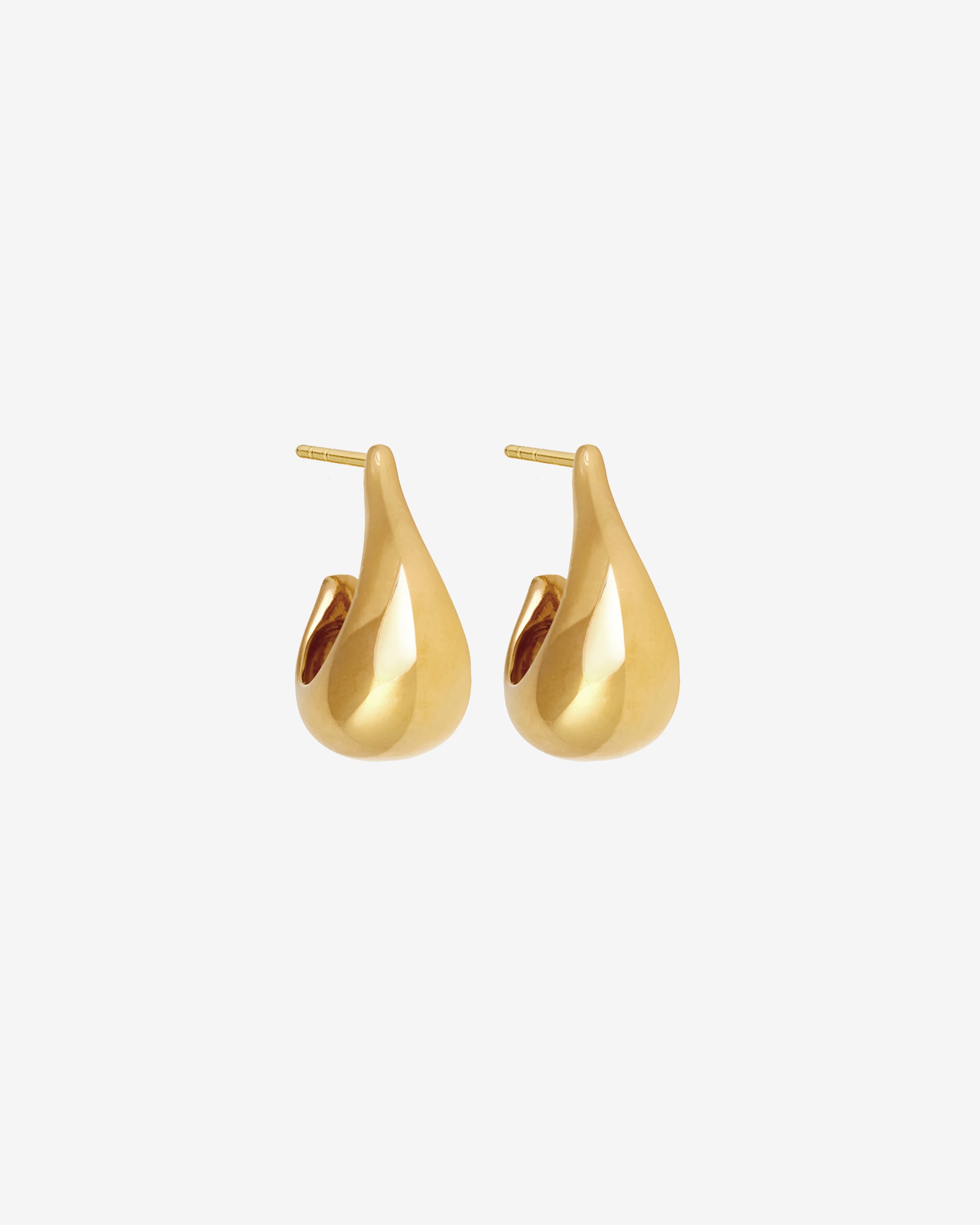 Poppy Earrings Gold Vermeil