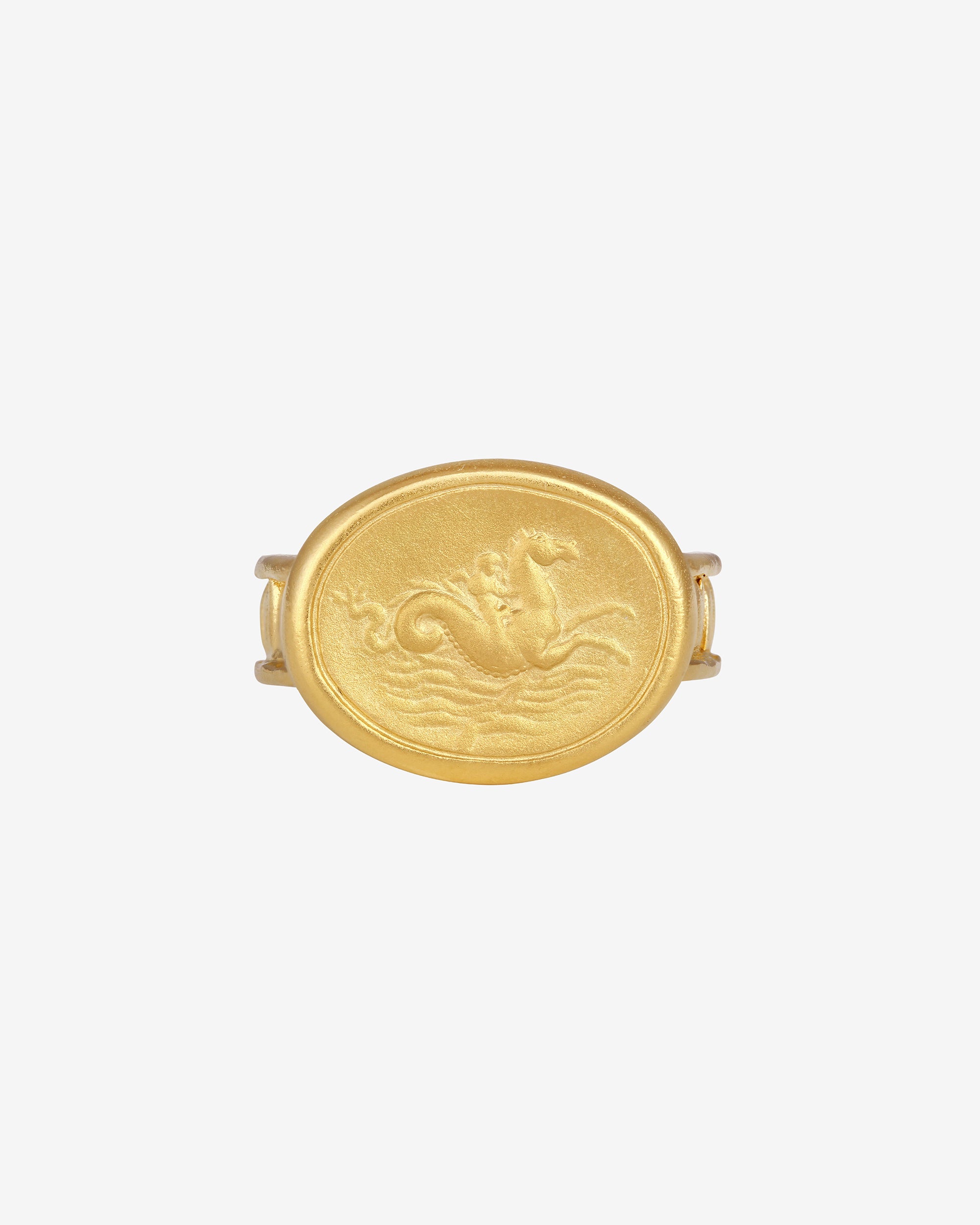 Poseidon Ring Gold Vermeil