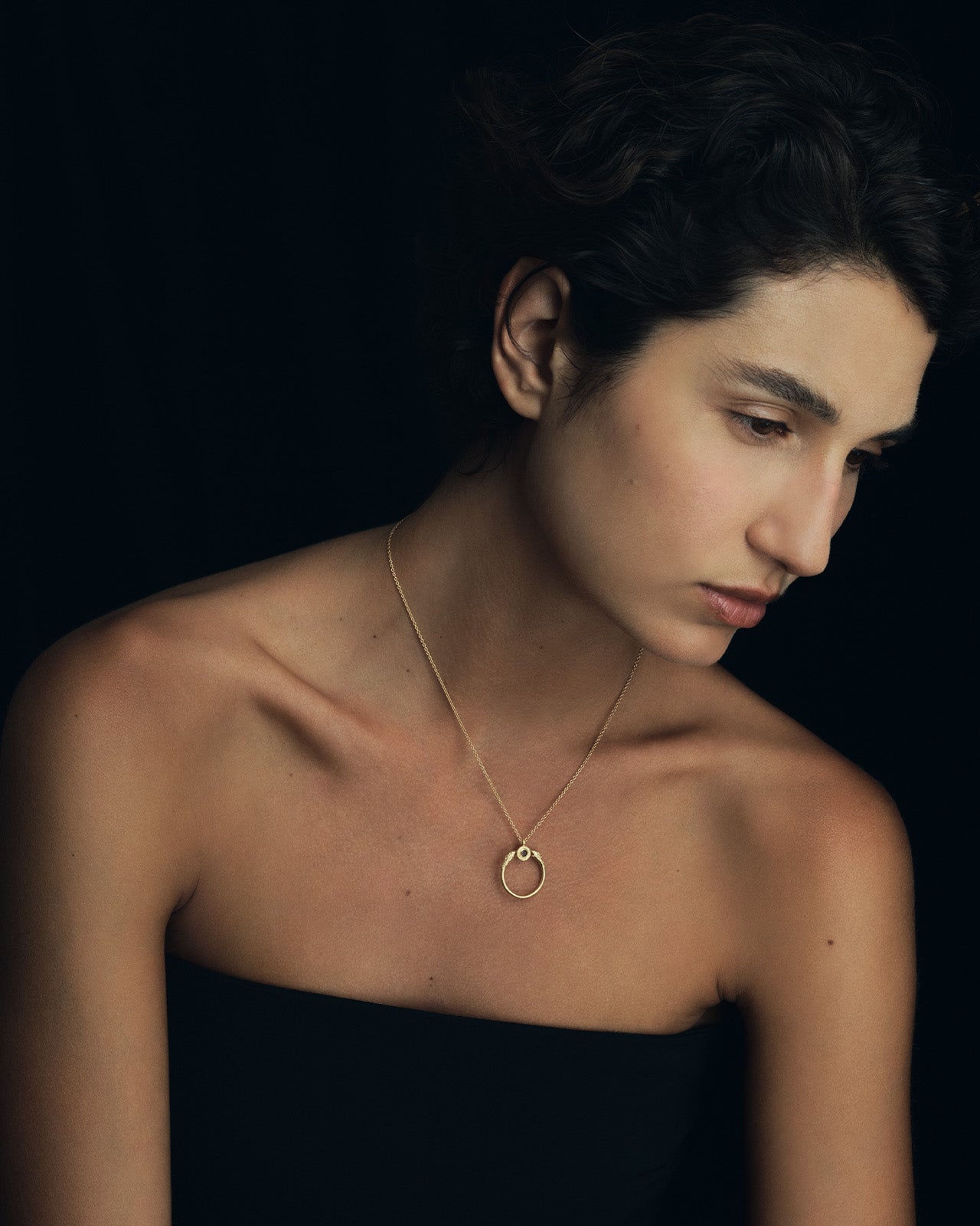 Ra Necklace Gold Vermeil