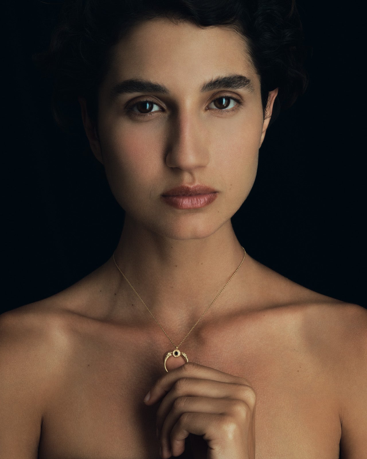 Ra Necklace Gold Vermeil