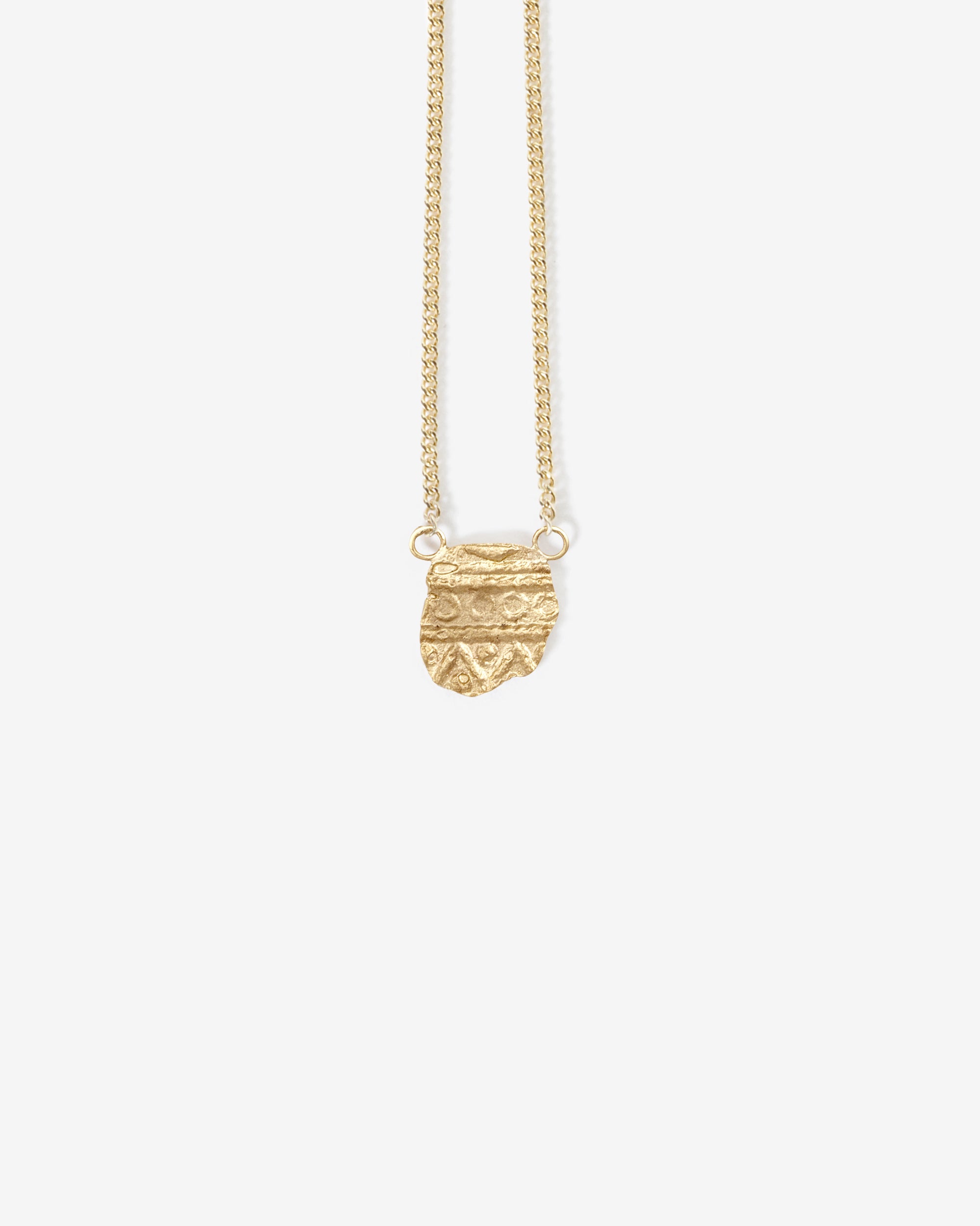 Relic MM Necklace Solid Gold