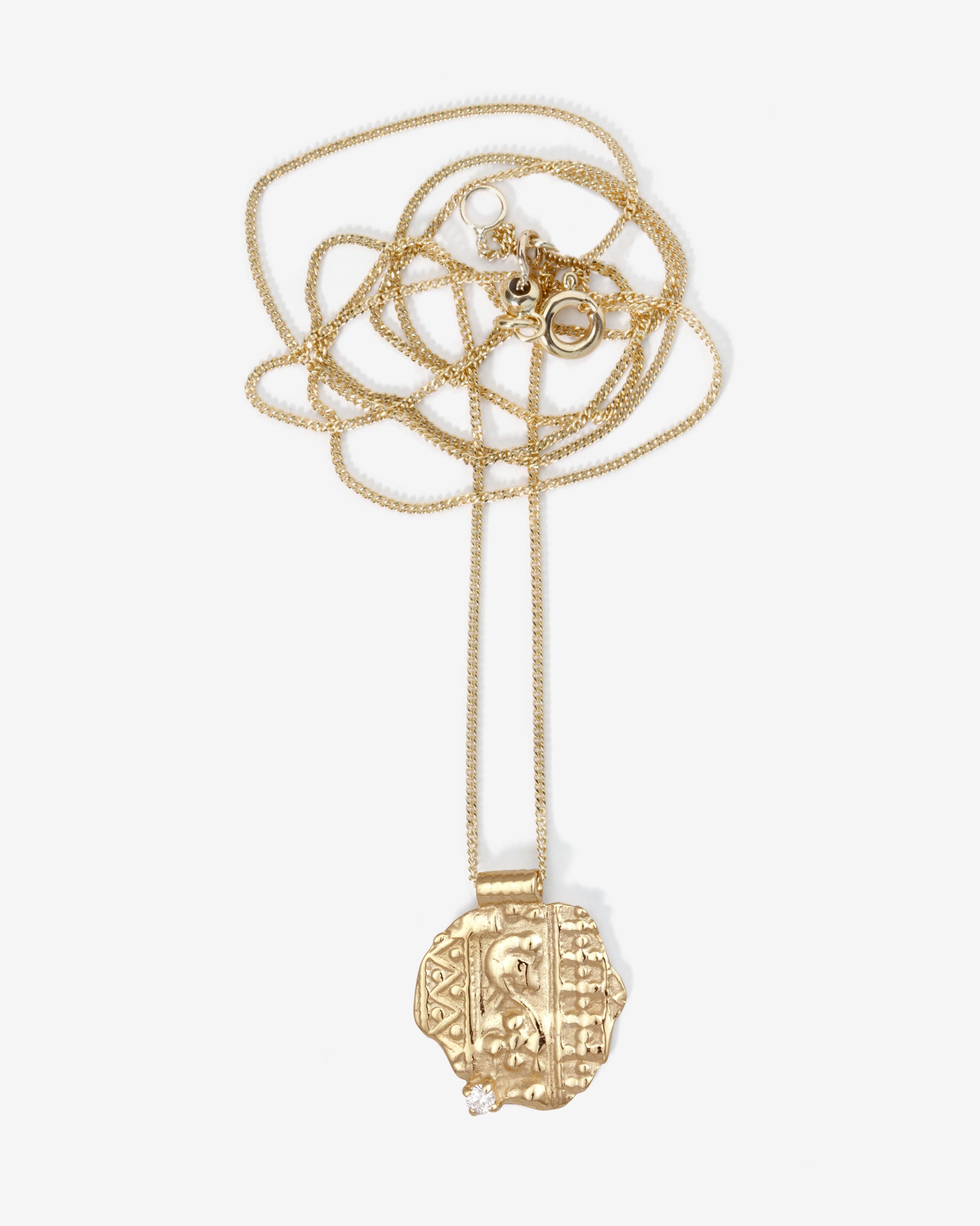 Relic VIII Necklace Diamond Solid Gold