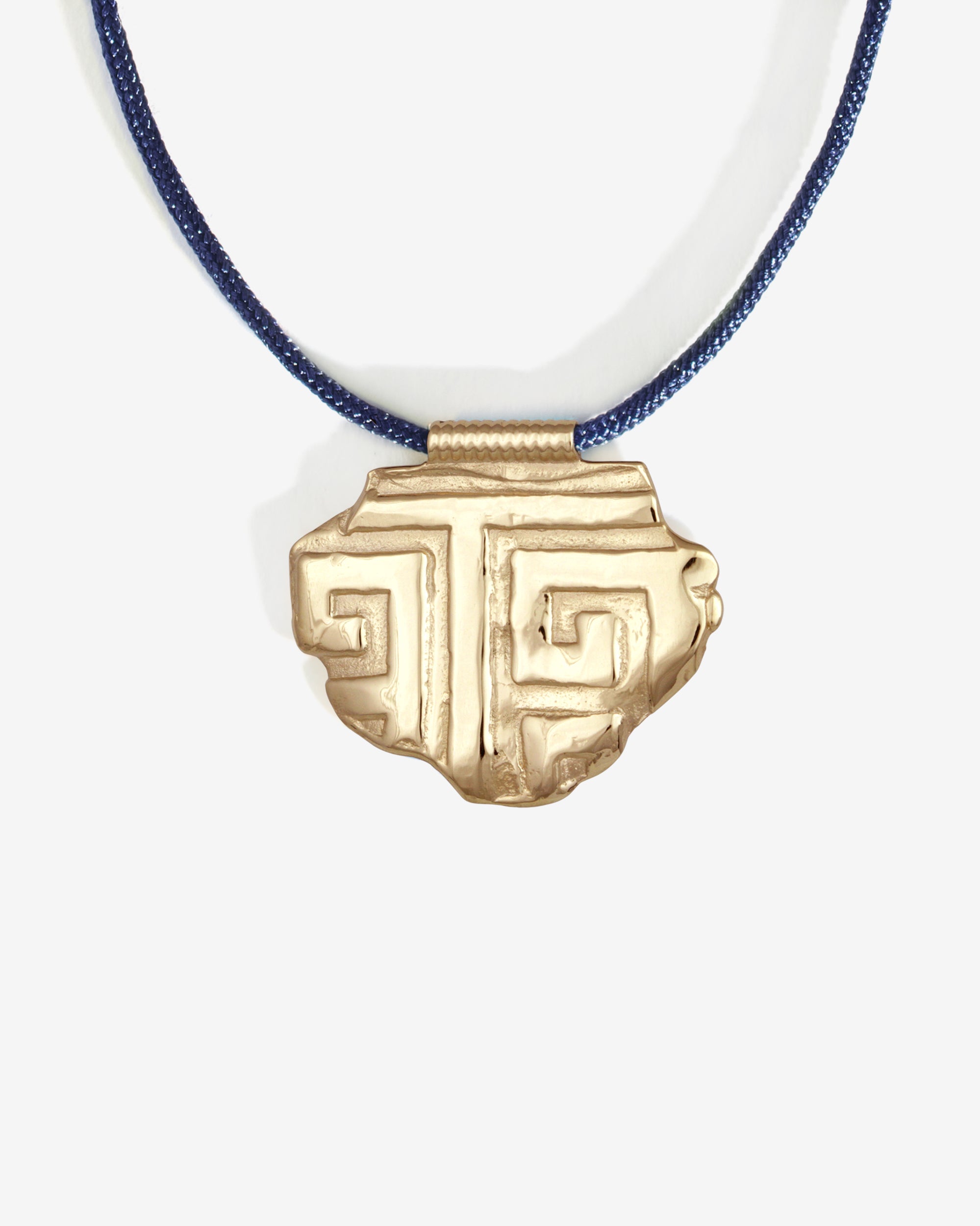 Relic XIII Necklace Blue Solid Gold