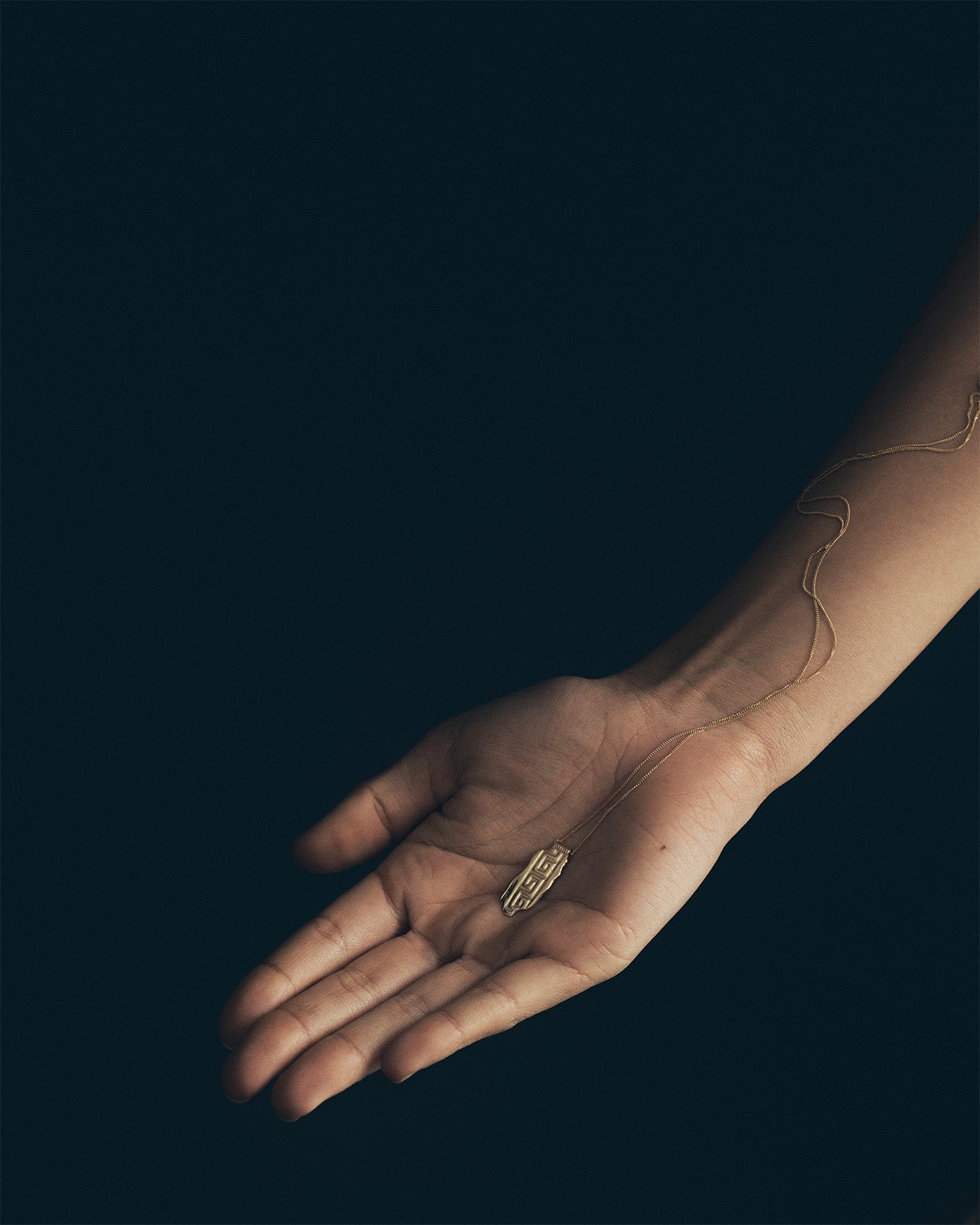 Relic XIV Necklace Solid Gold