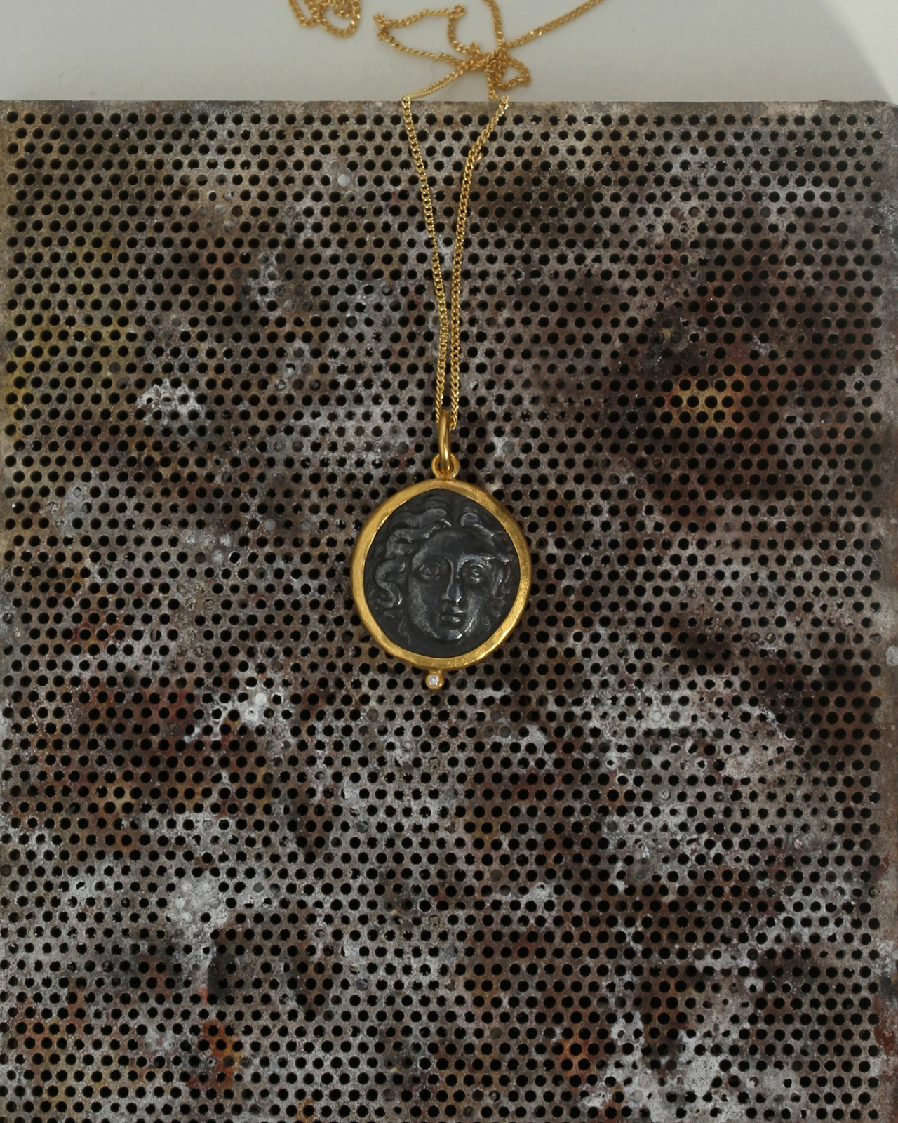 Rhodian Necklace Solid Gold