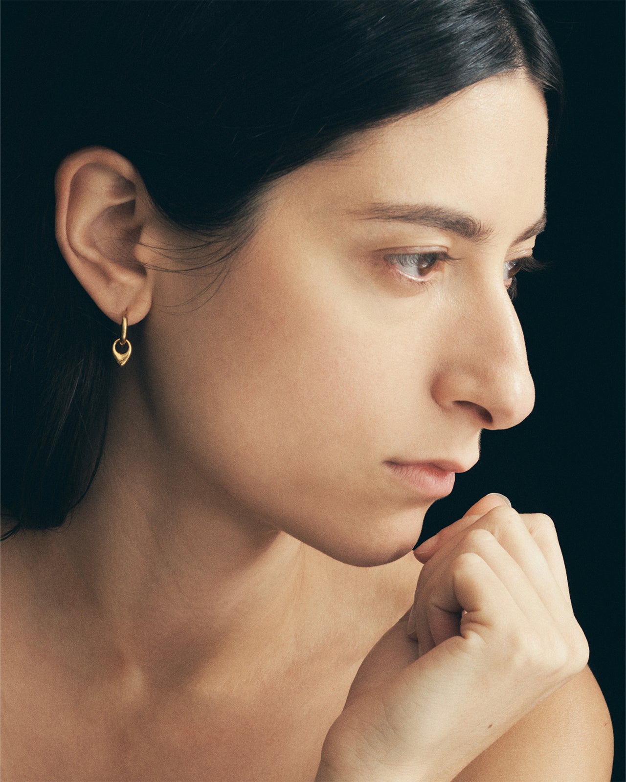 Sanna Earrings Gold Vermeil