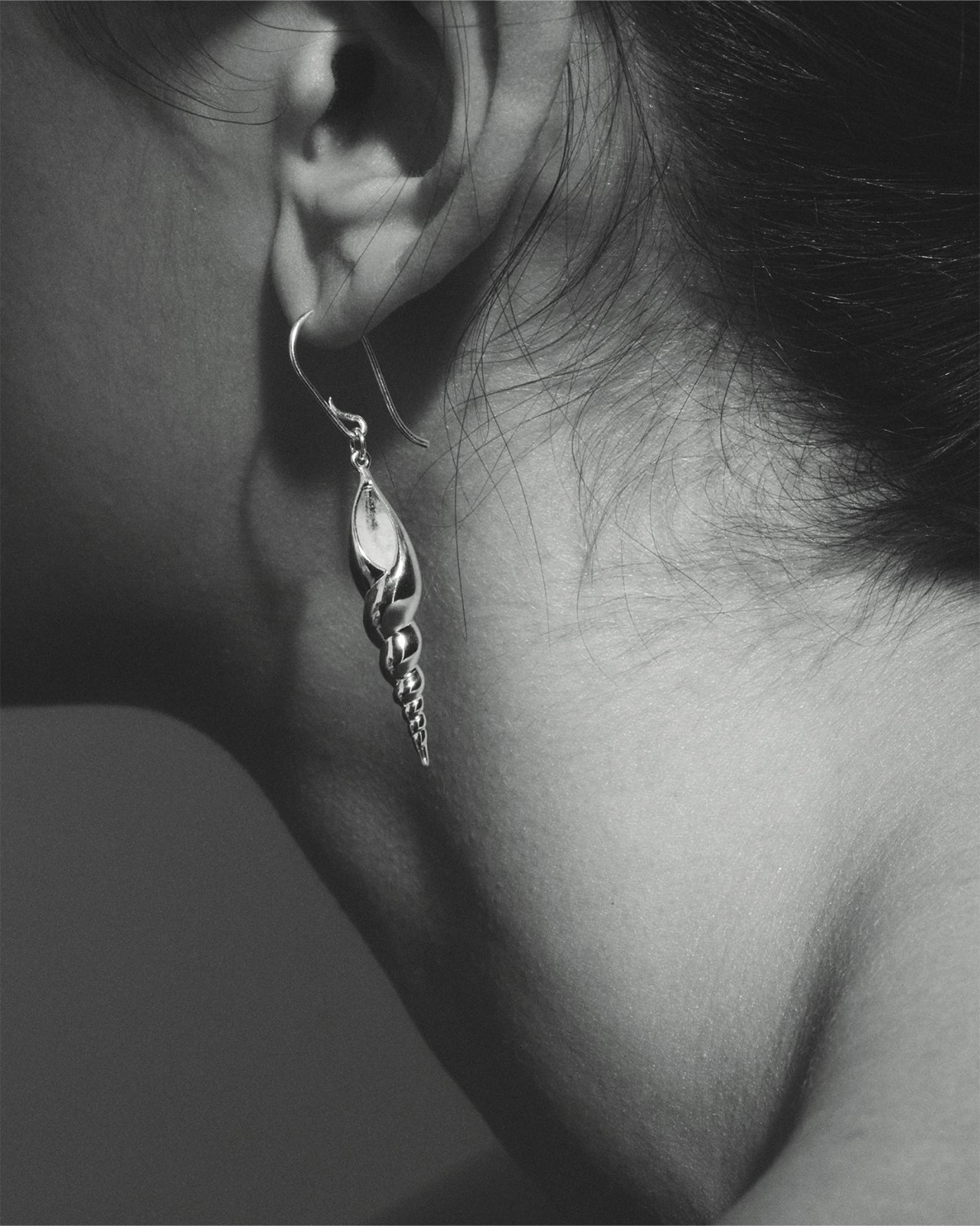 Spire Earrings Silver