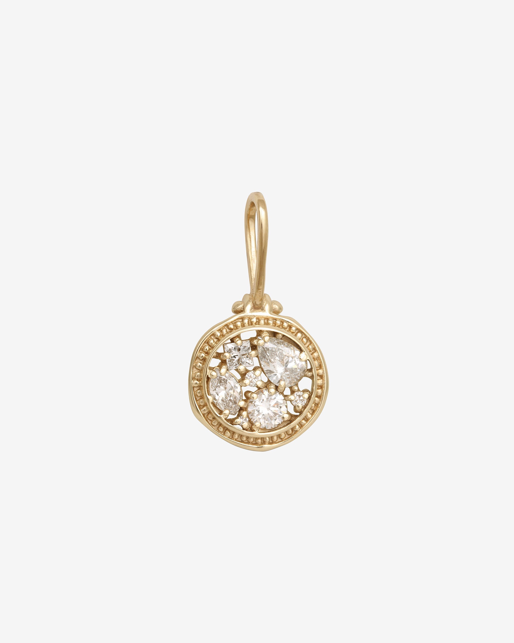 Asteria Pendant Diamond Solid Gold
