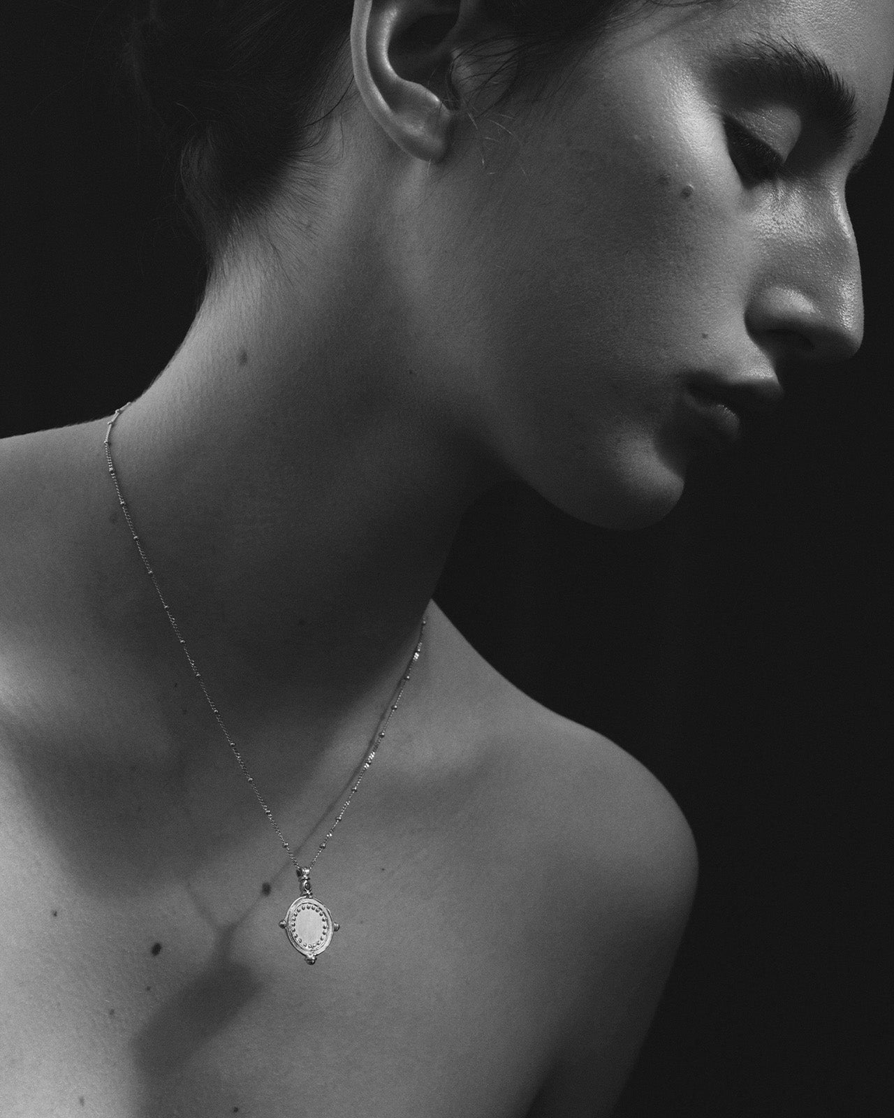 Sura Necklace Silver