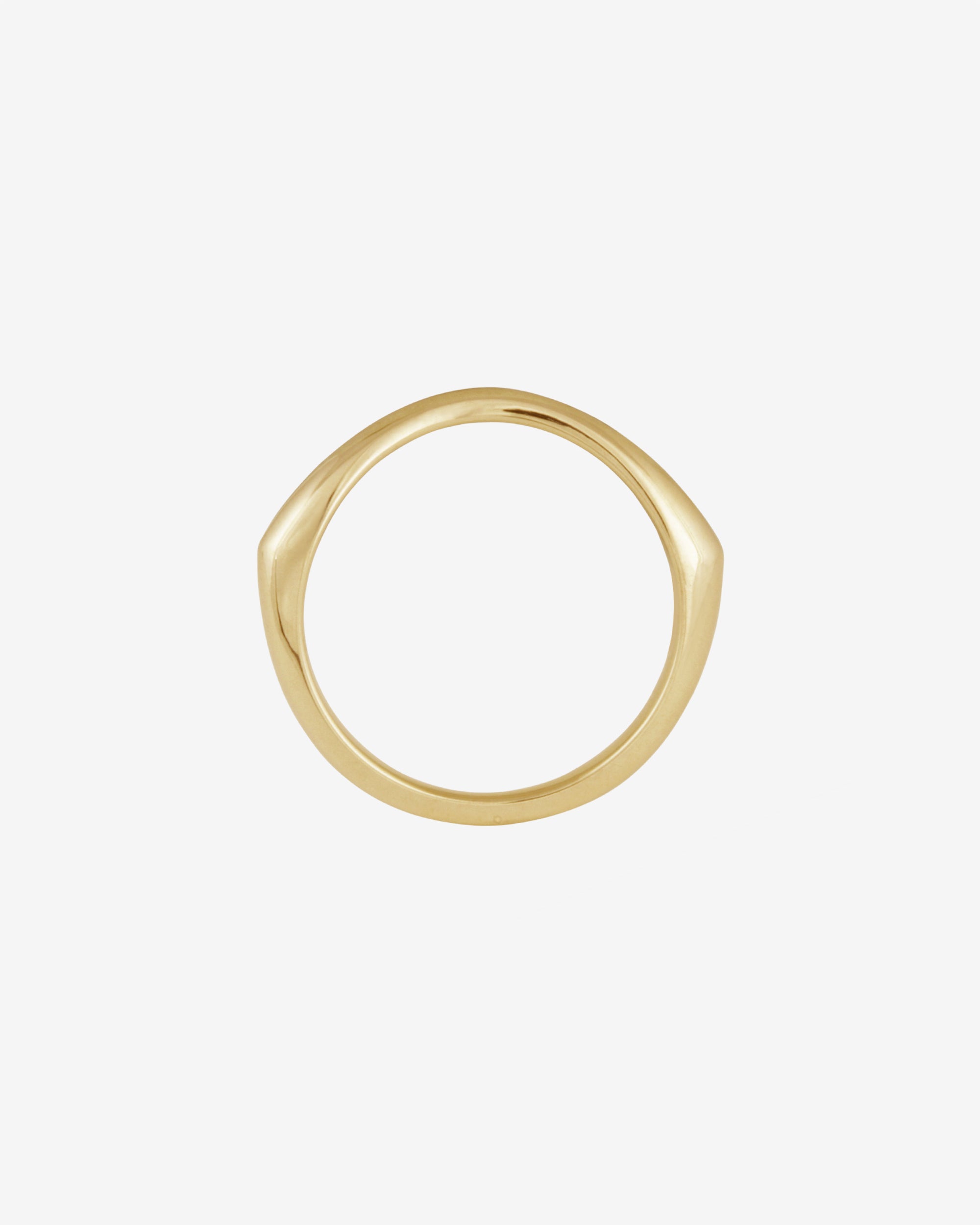 Saba Arch Ring Solid Gold