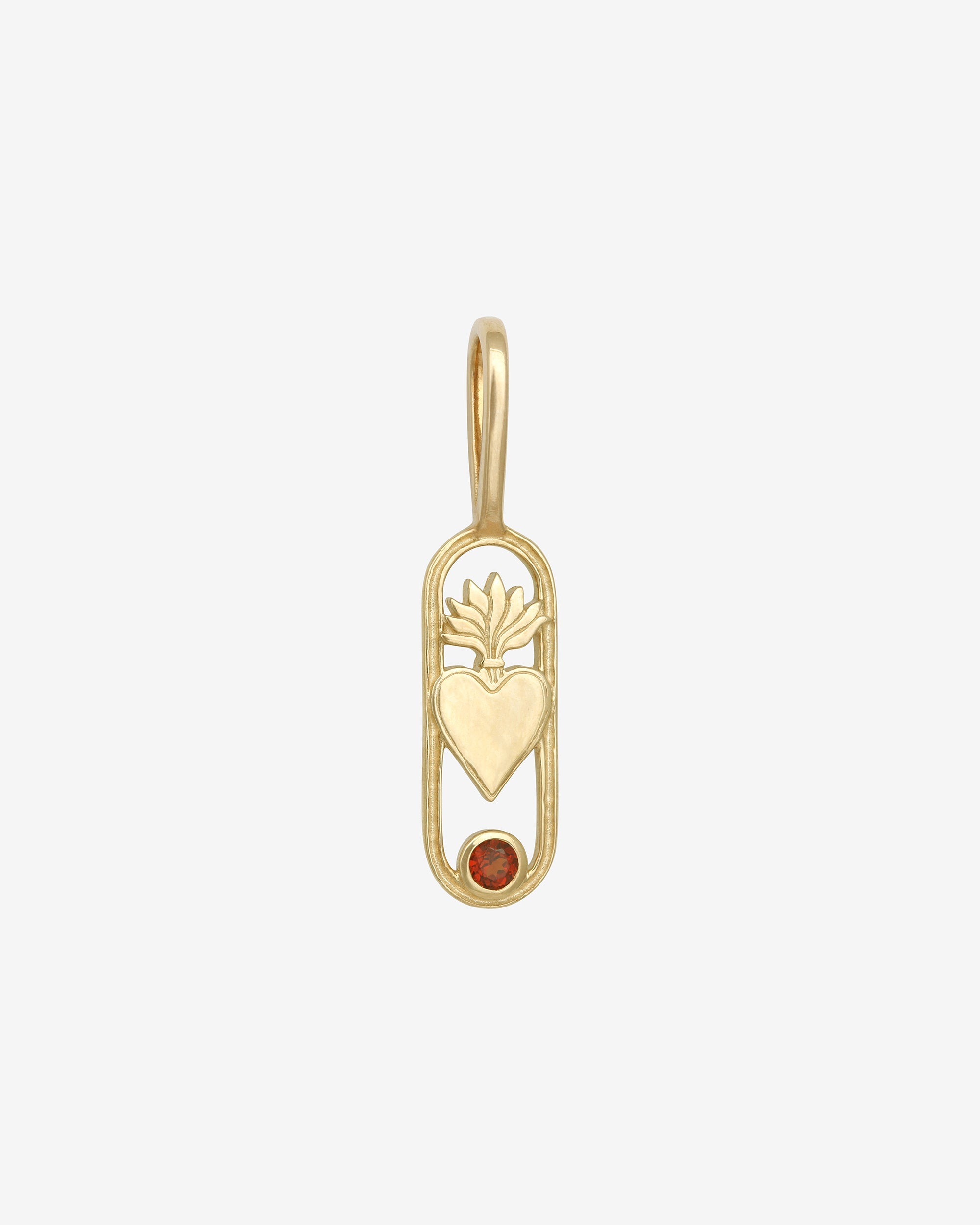 Sanctus Pendant Solid Gold