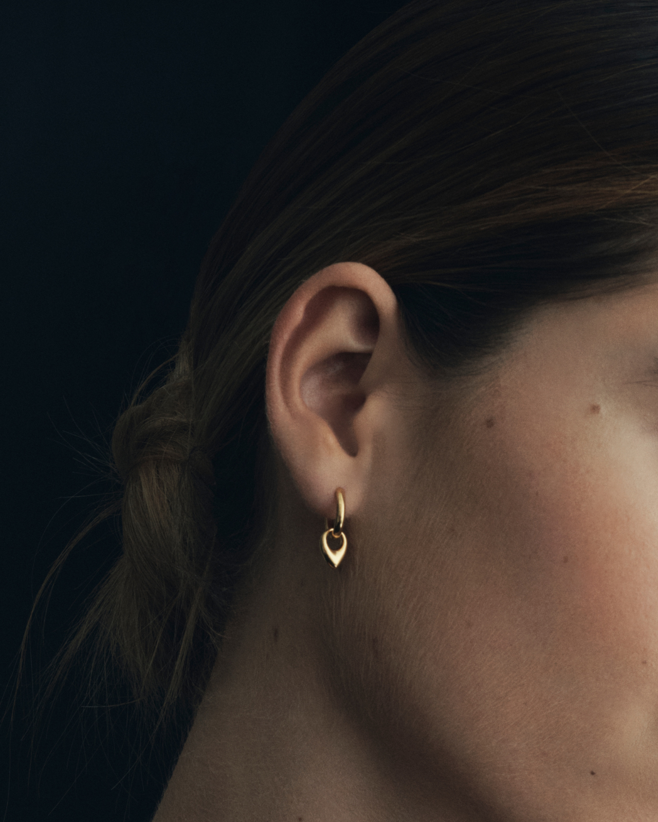 Sanna Earrings Gold Vermeil