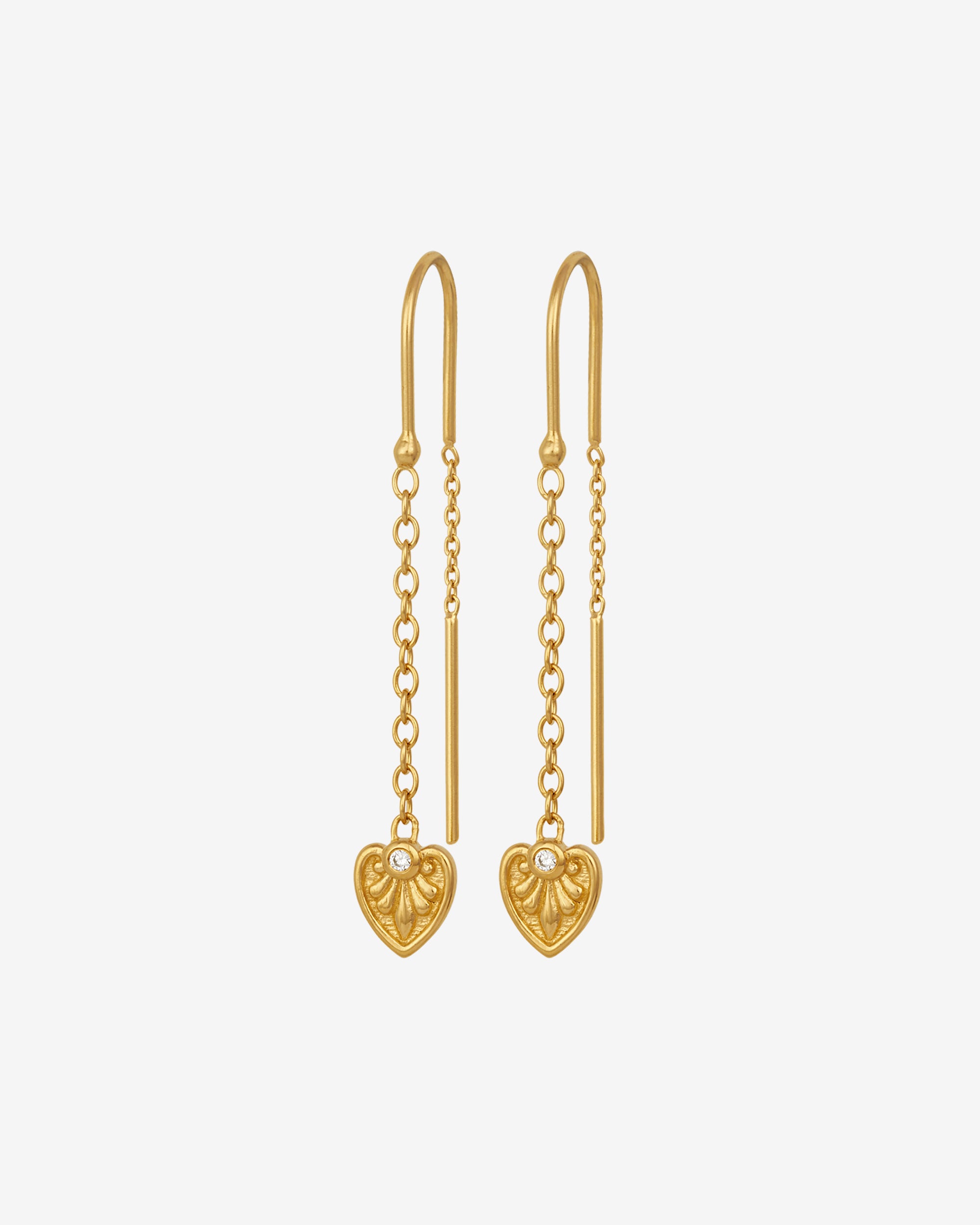 Silph Earrings Gold Vermeil