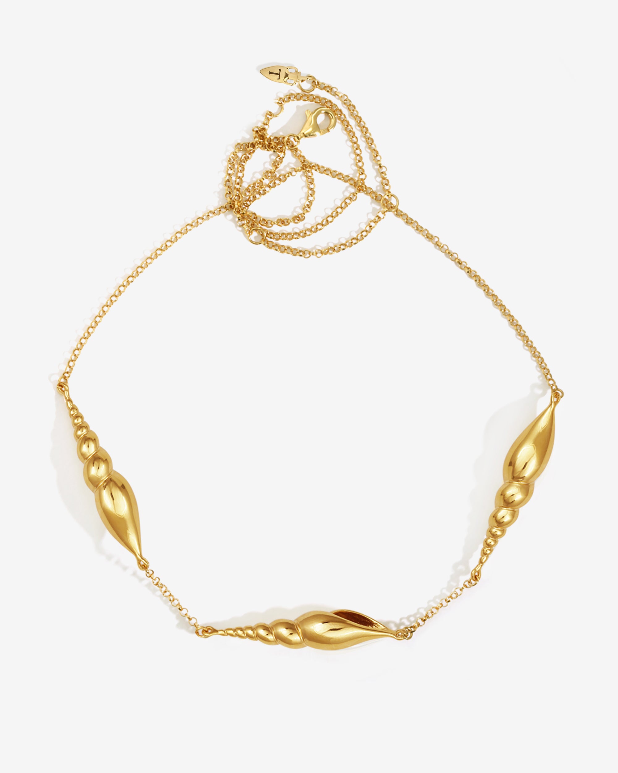 Spire Necklace Gold Vermeil