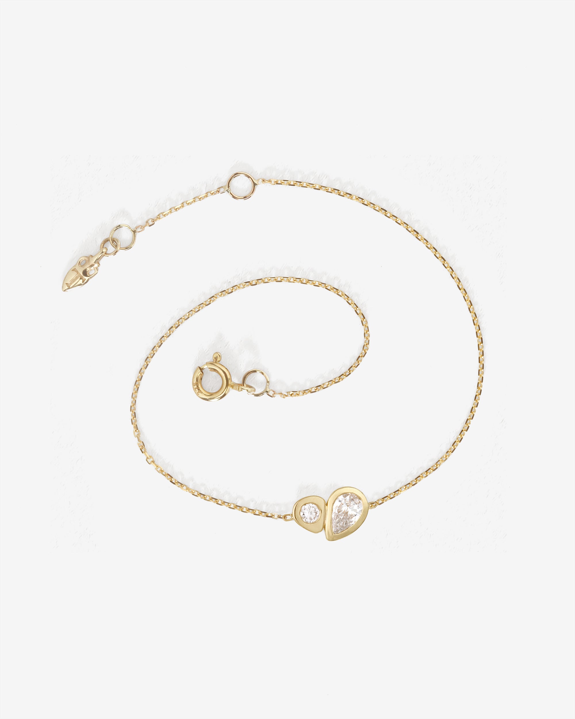 Synergy Bracelet Diamond Solid Gold
