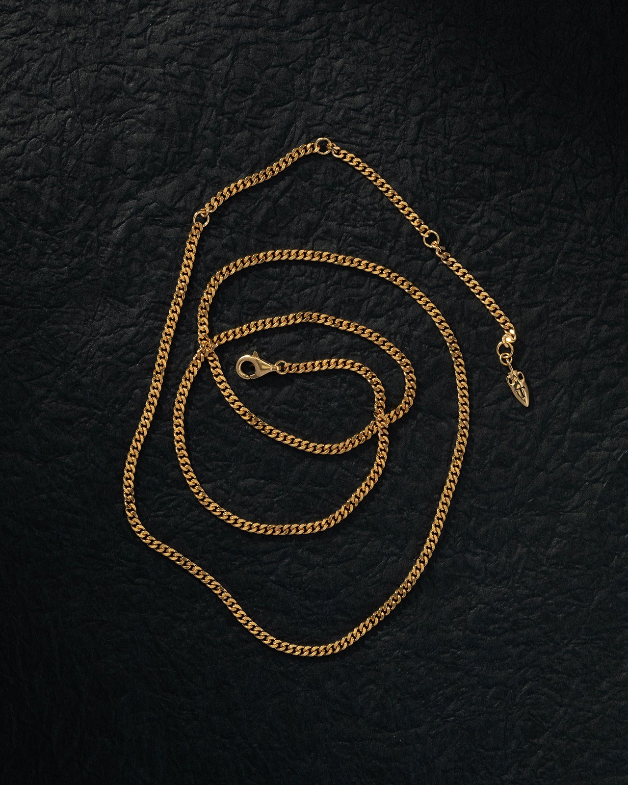 Damon Chain 2.4mm Gold Vermeil