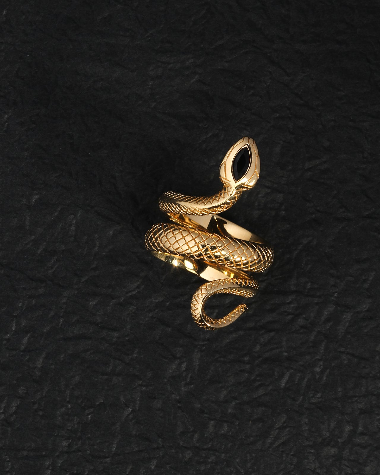 Draco Ring Gold Vermeil