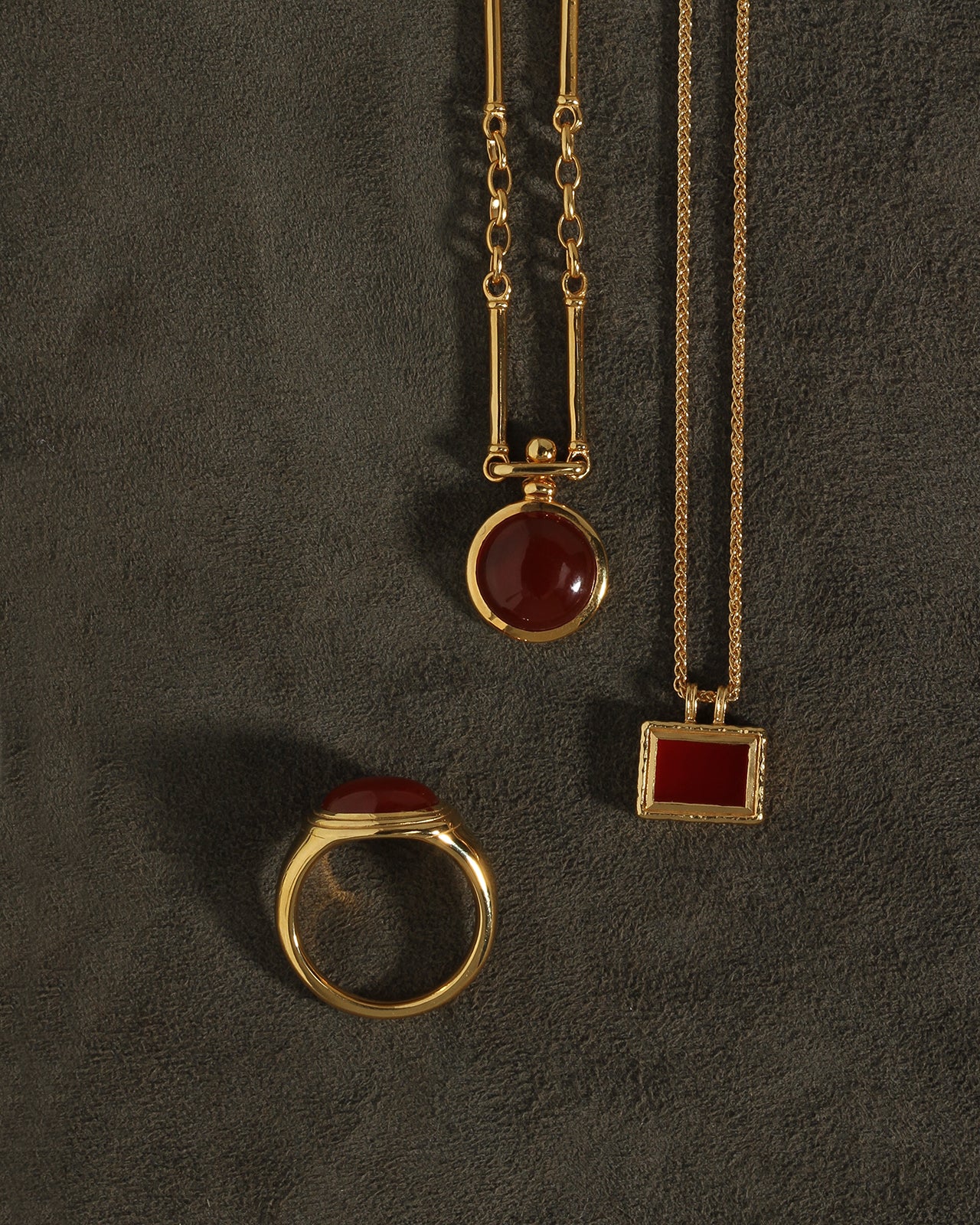 Pompeii Necklace Gold Vermeil