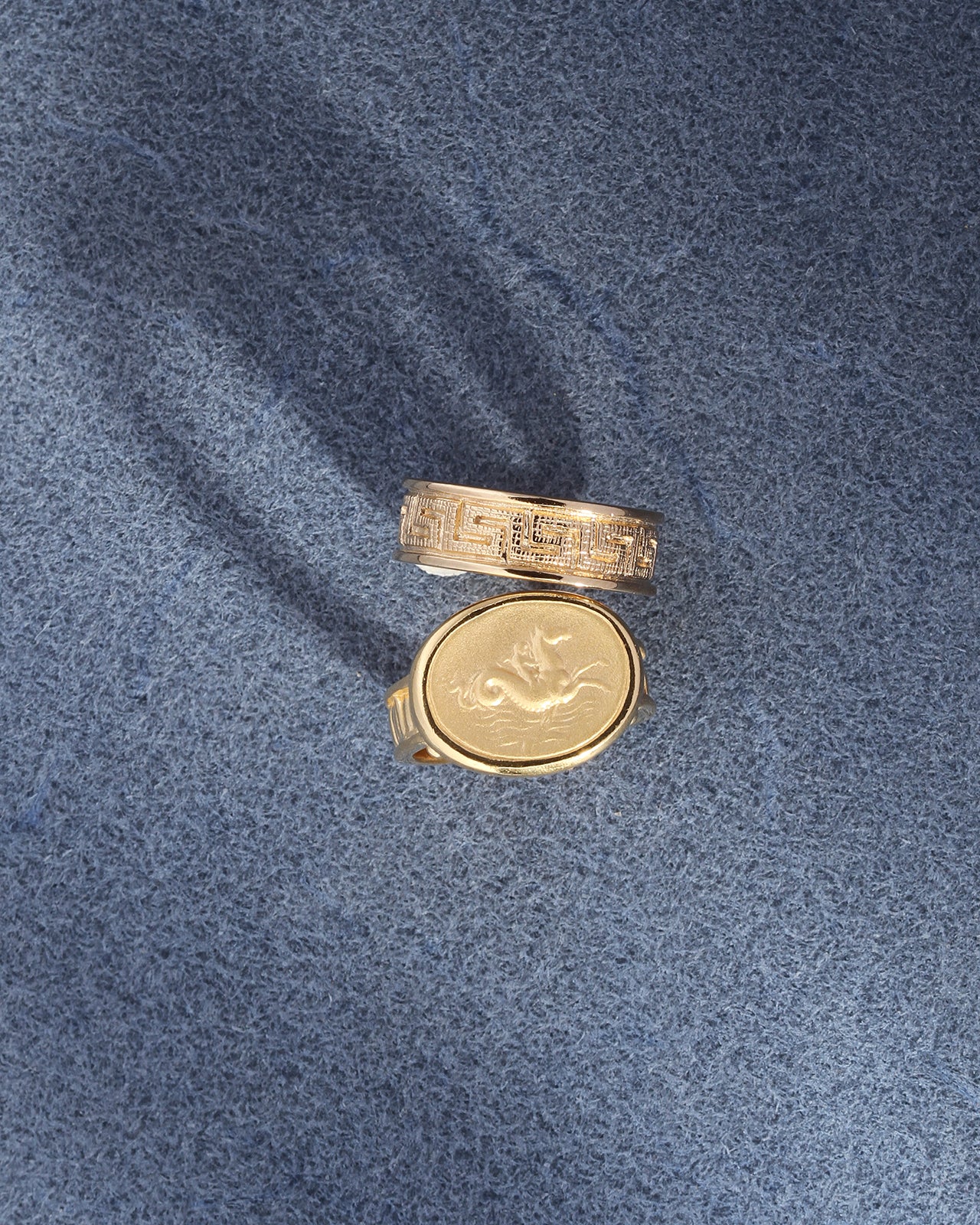 Poseidon Ring Gold Vermeil