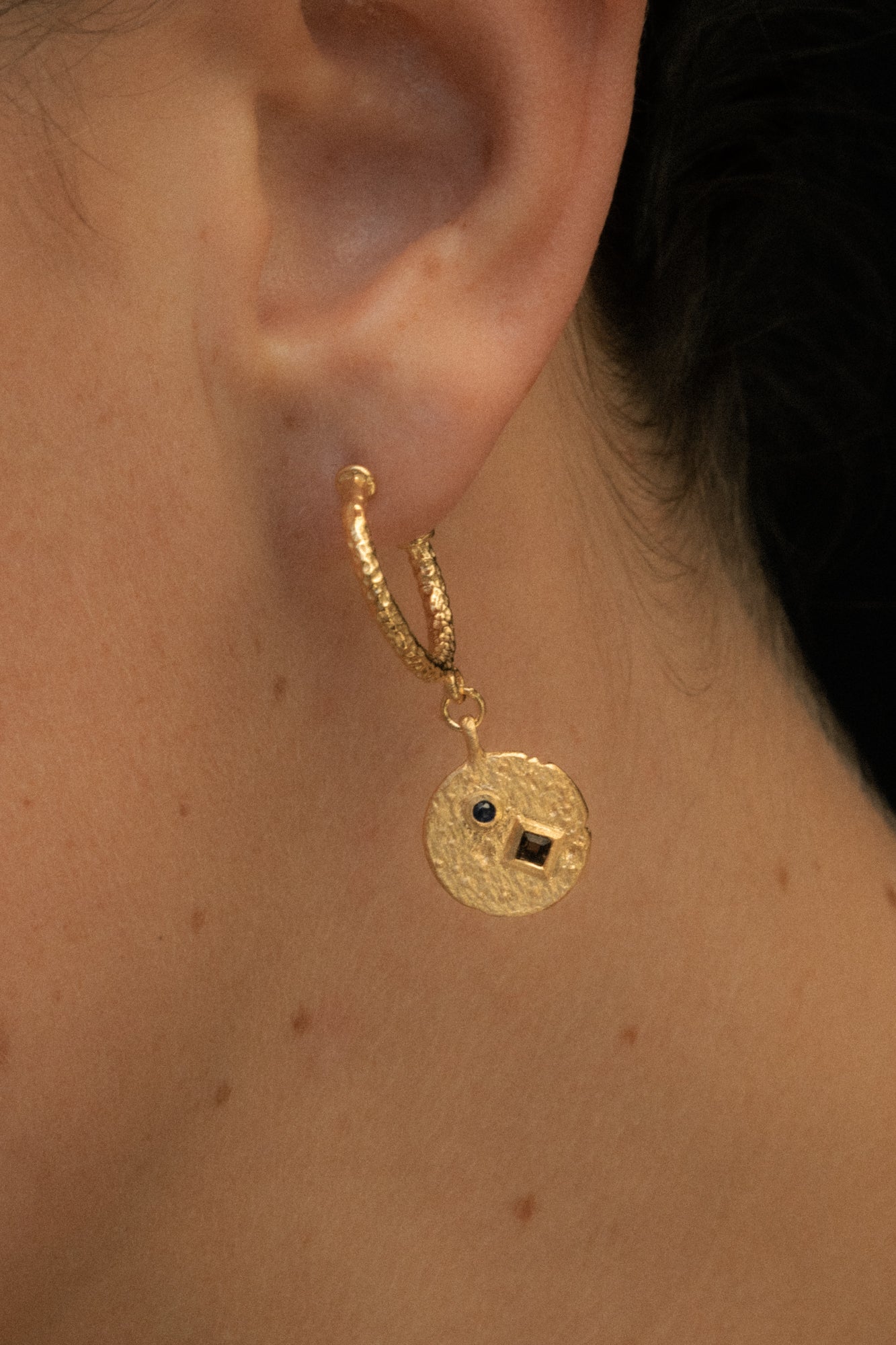 Etna Earrings Gold Vermeil