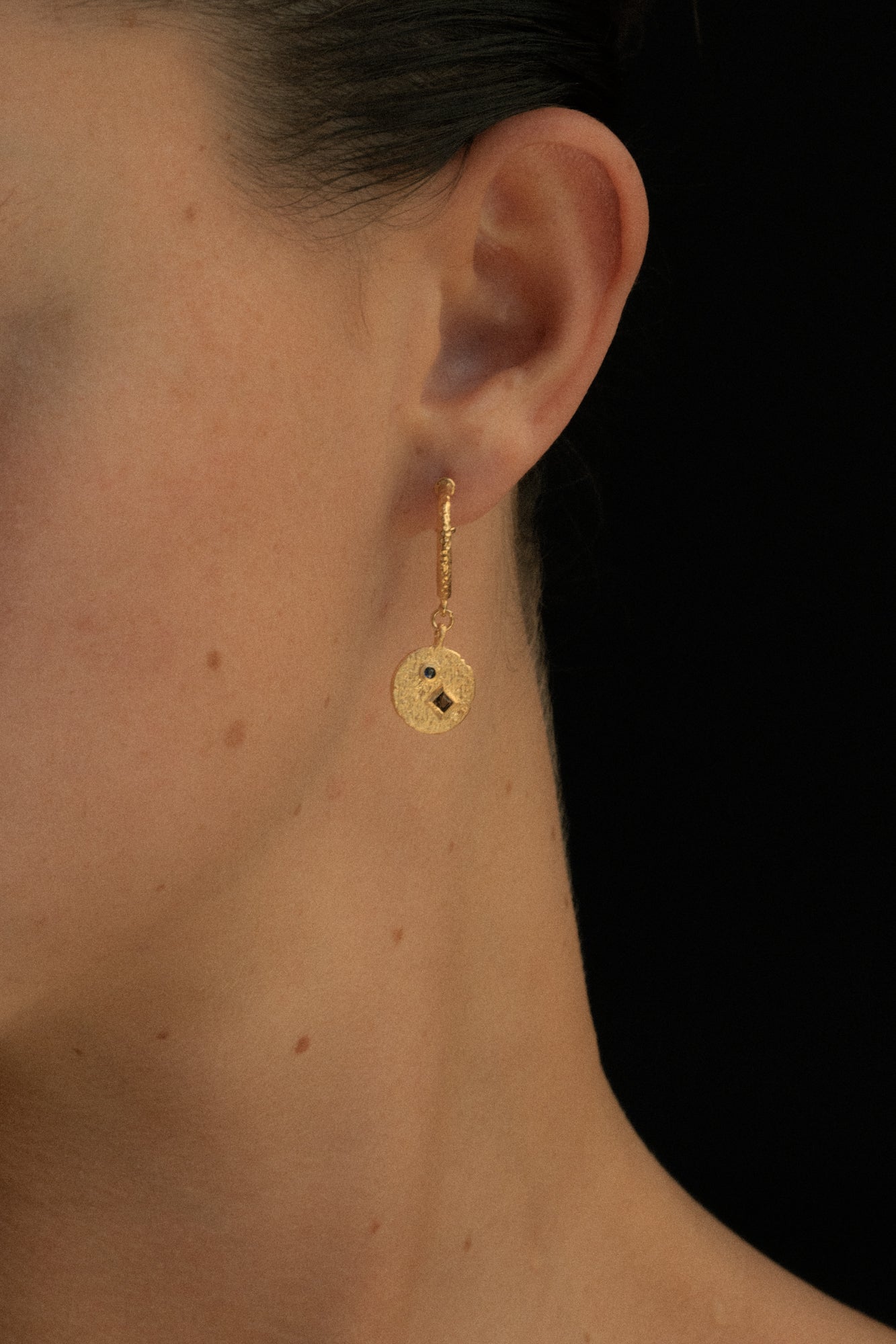 Etna Earrings Gold Vermeil