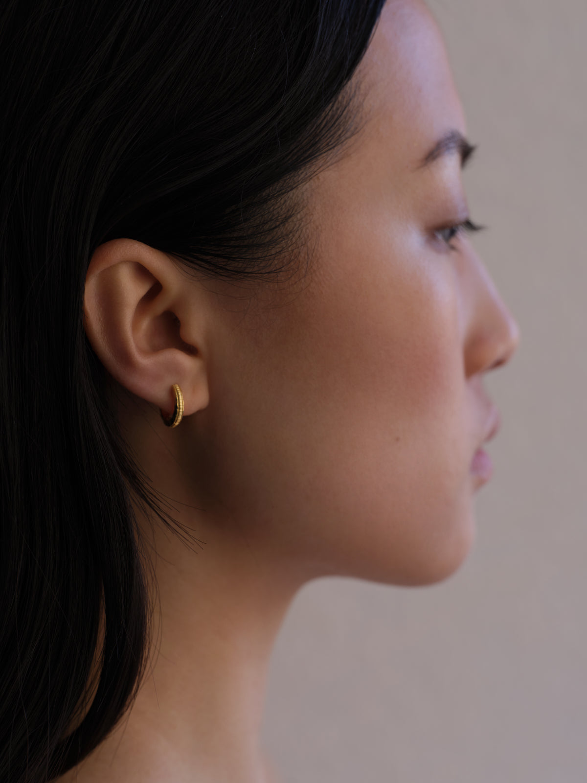 Arete Huggies Gold Vermeil