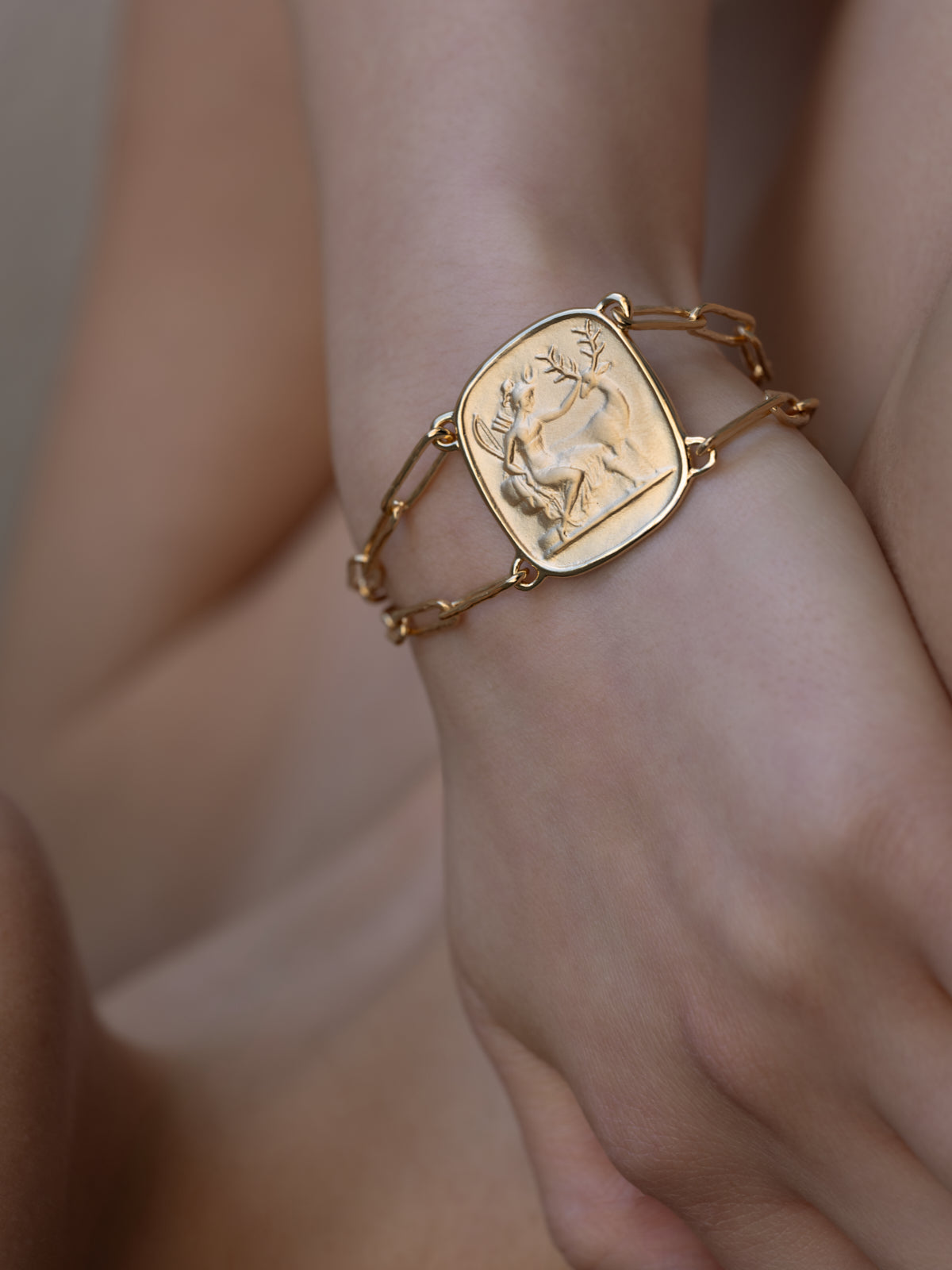 Mythos Bracelet Gold Vermeil