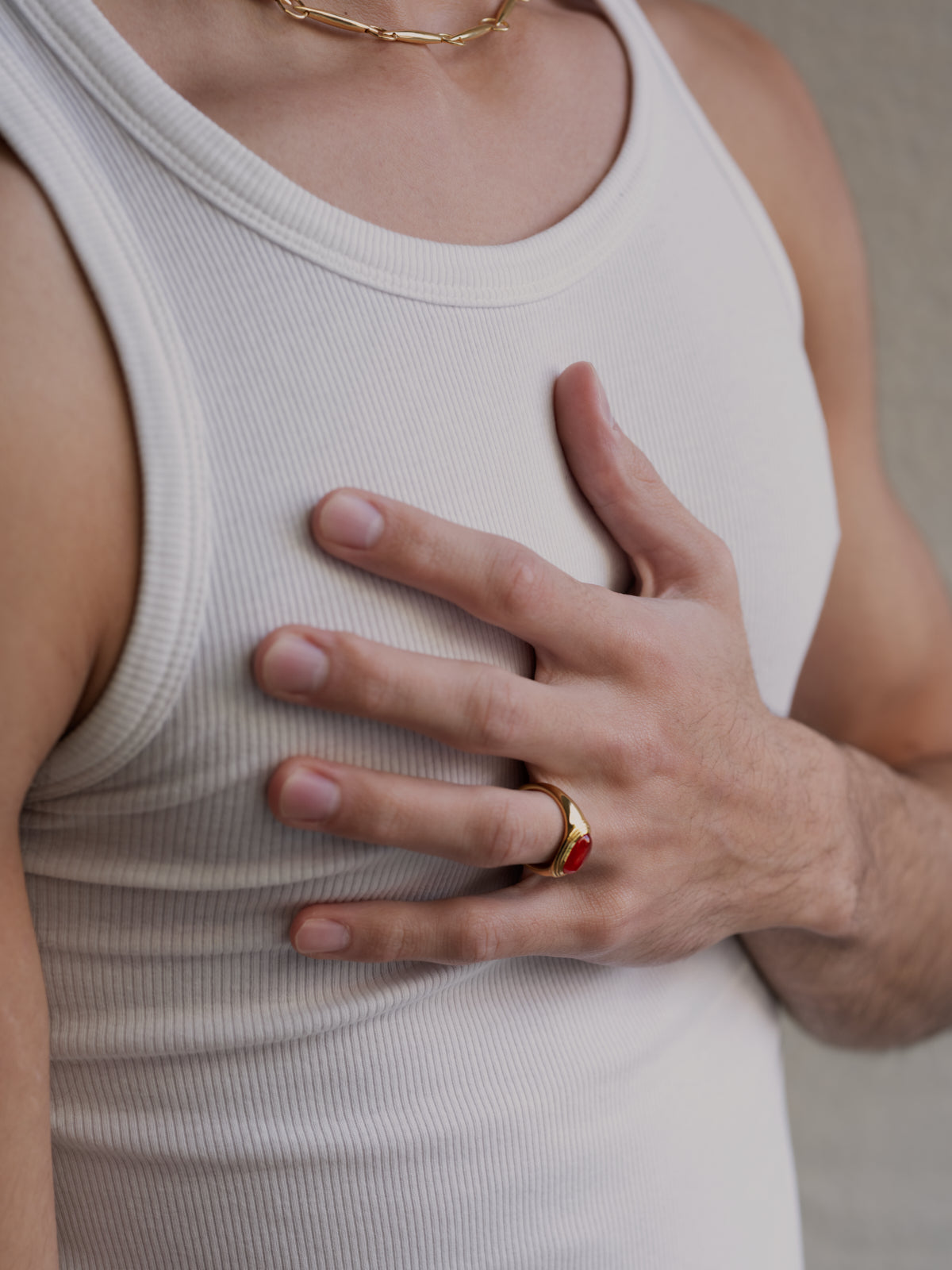 Pompeii Ring Gold Vermeil