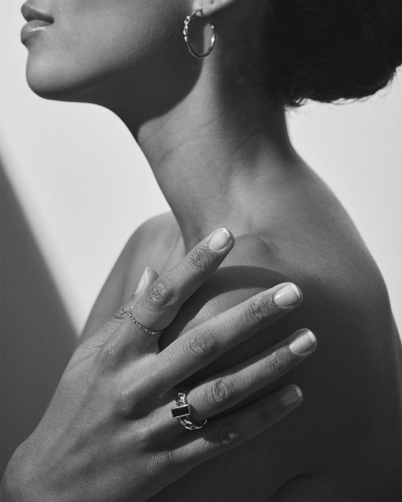 Tigris Chain Ring Silver