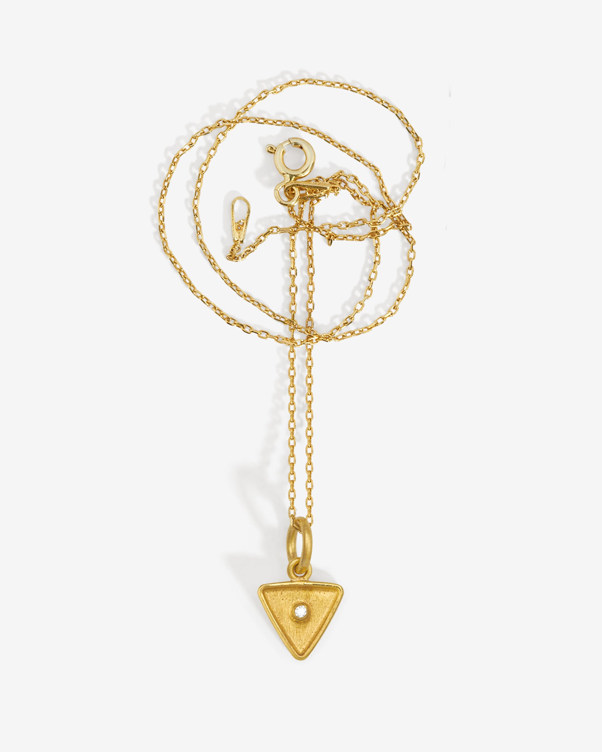 Tala Necklace Triangle Solid Gold