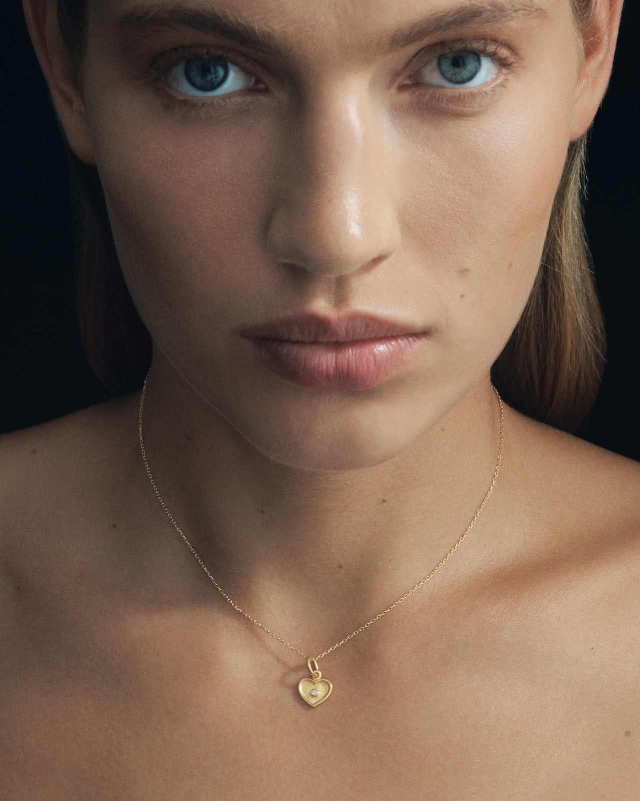 Tala Necklace Heart Solid Gold