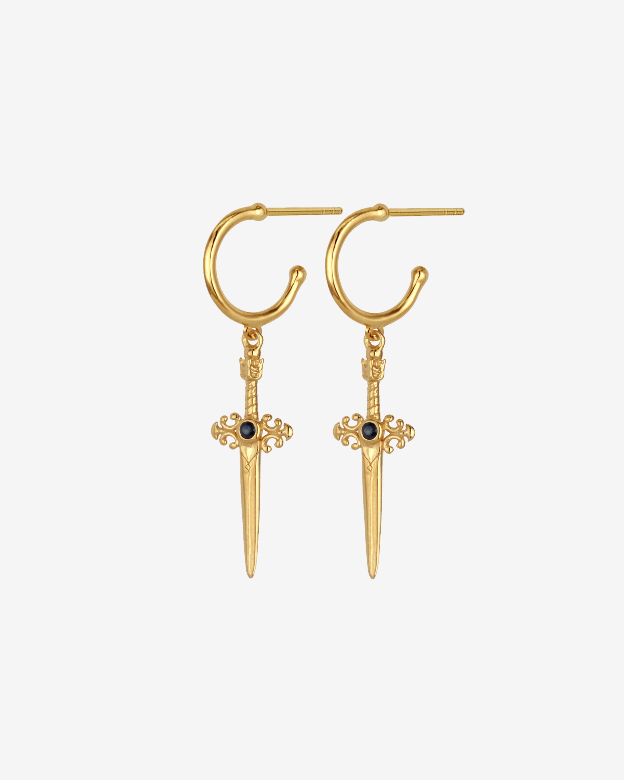 Themis Earrings Gold Vermeil