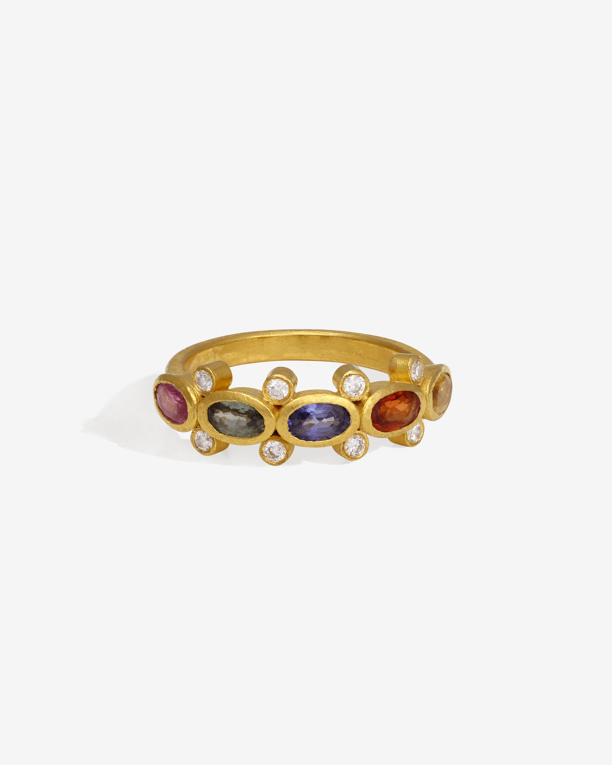 Topkapi Ring Sapphire Solid Gold