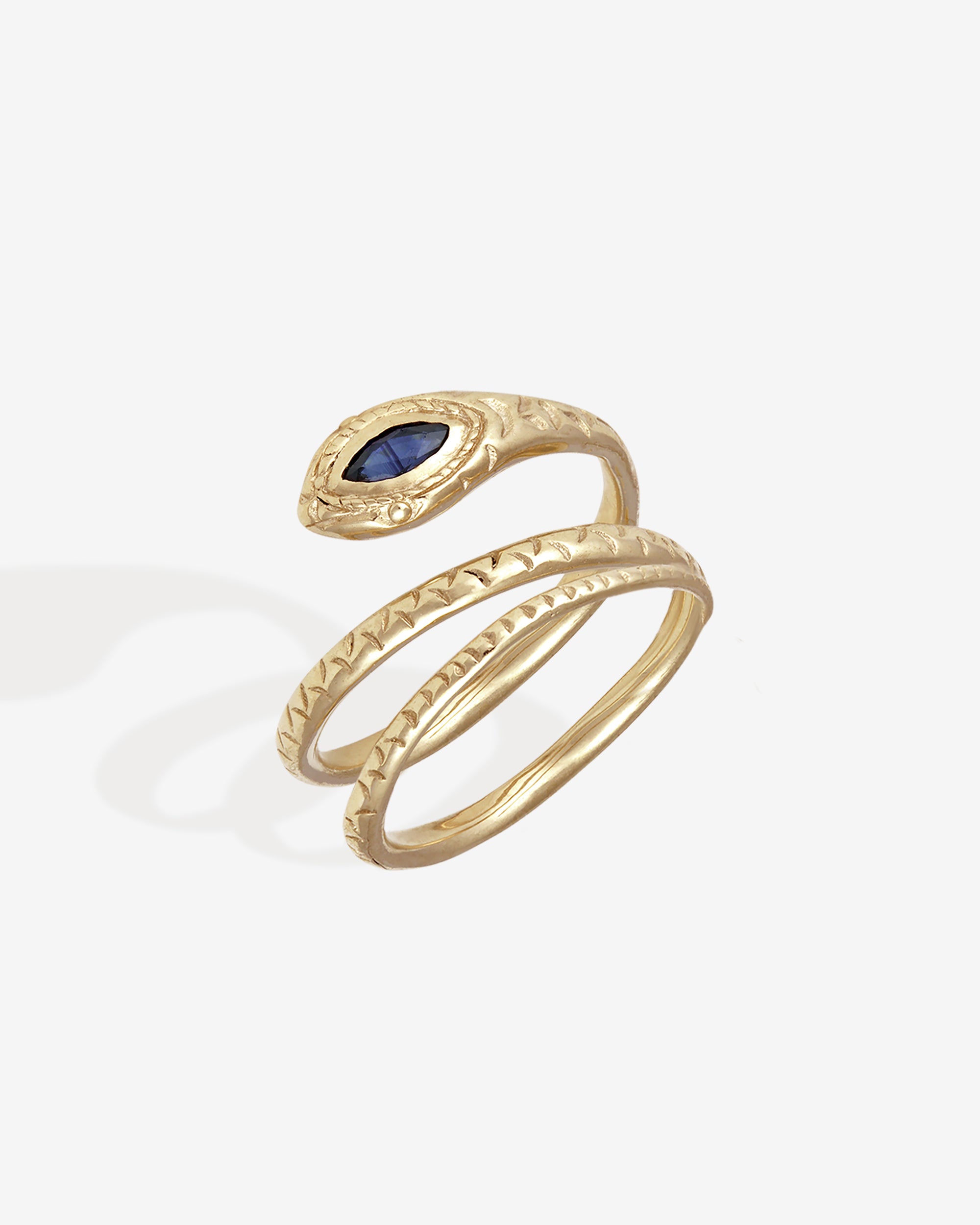 Valere Ring Blue Sapphire Solid Gold