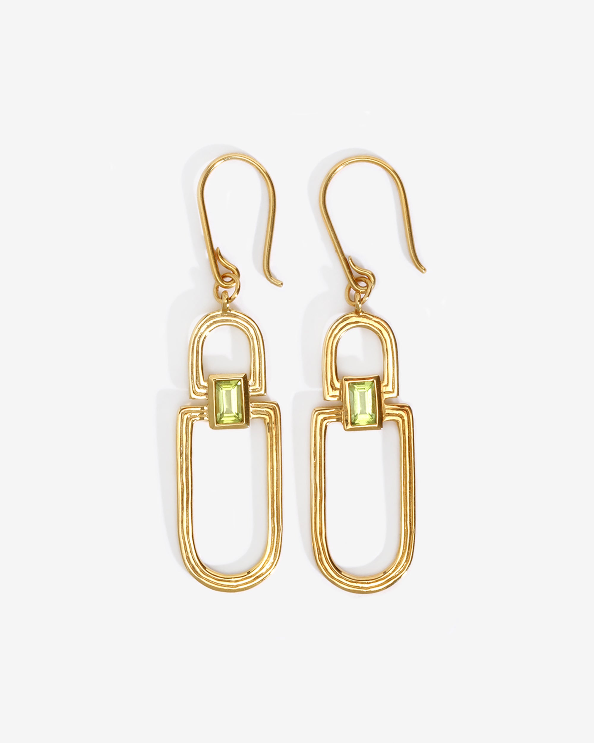 Vault Earrings Gold Vermeil