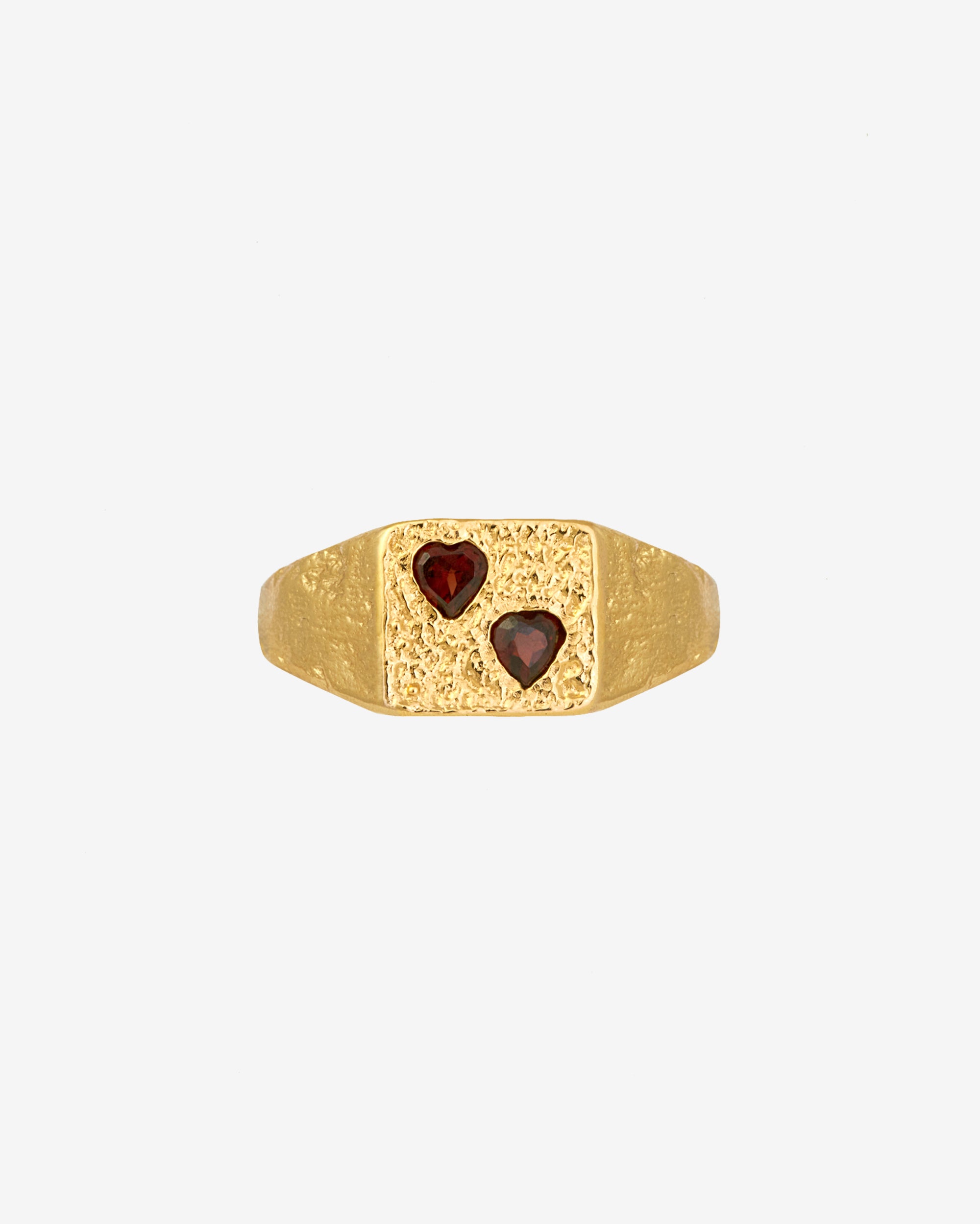 Venus Signet Ring Gold Vermeil
