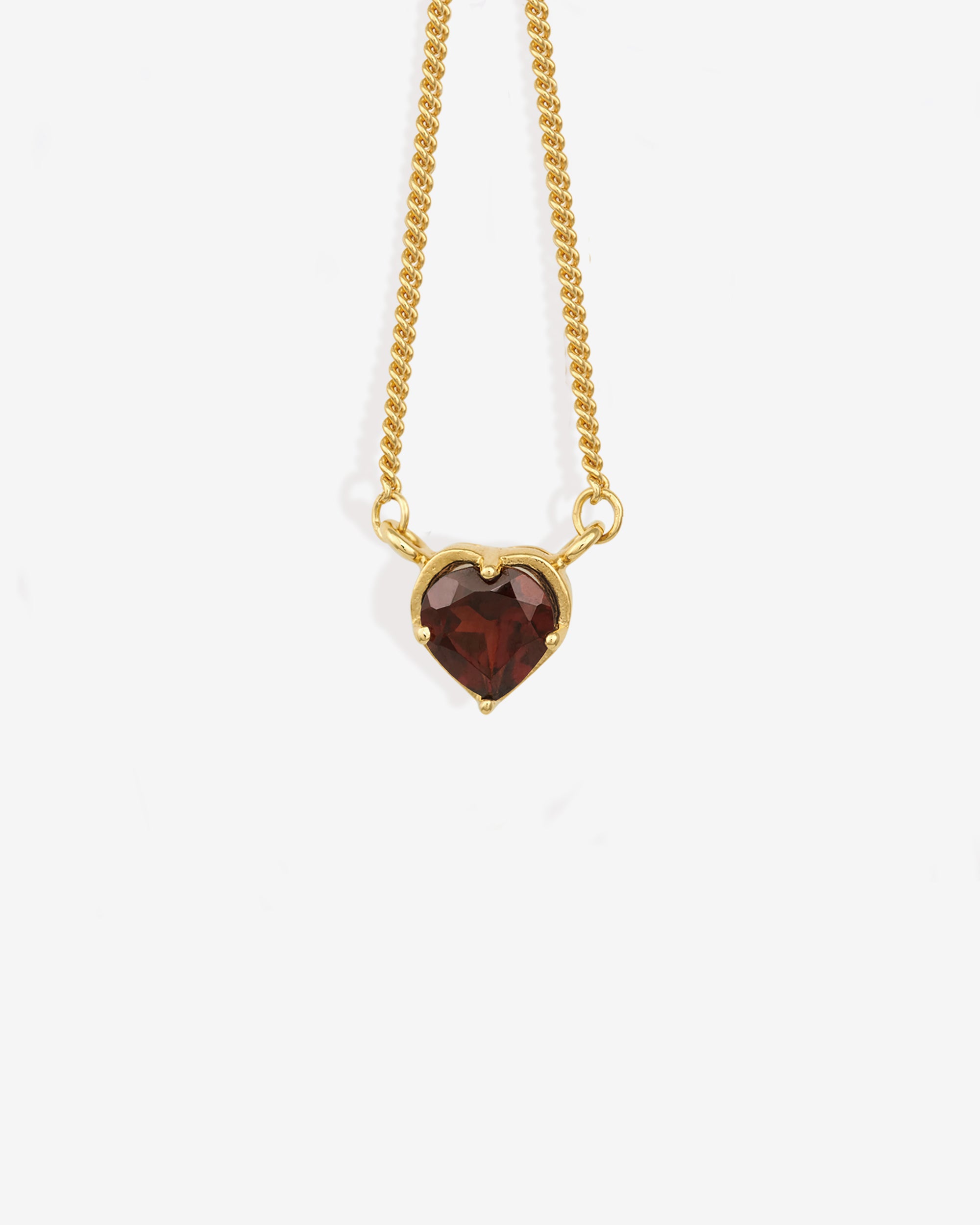 Venus Solitaire Necklace Gold Vermeil